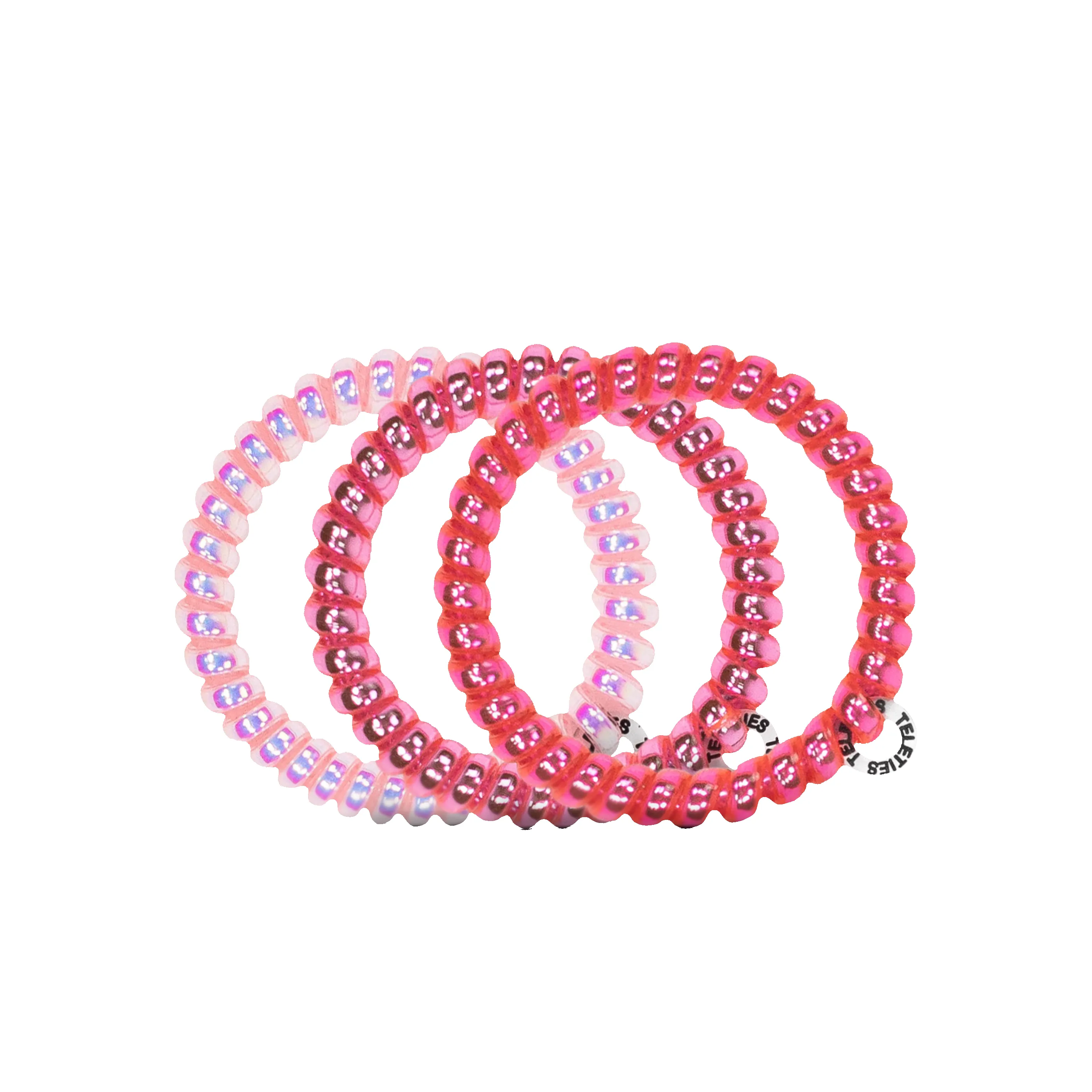 Think Pink Small Hair Ties sold by TELETIES product image thumbnail 2