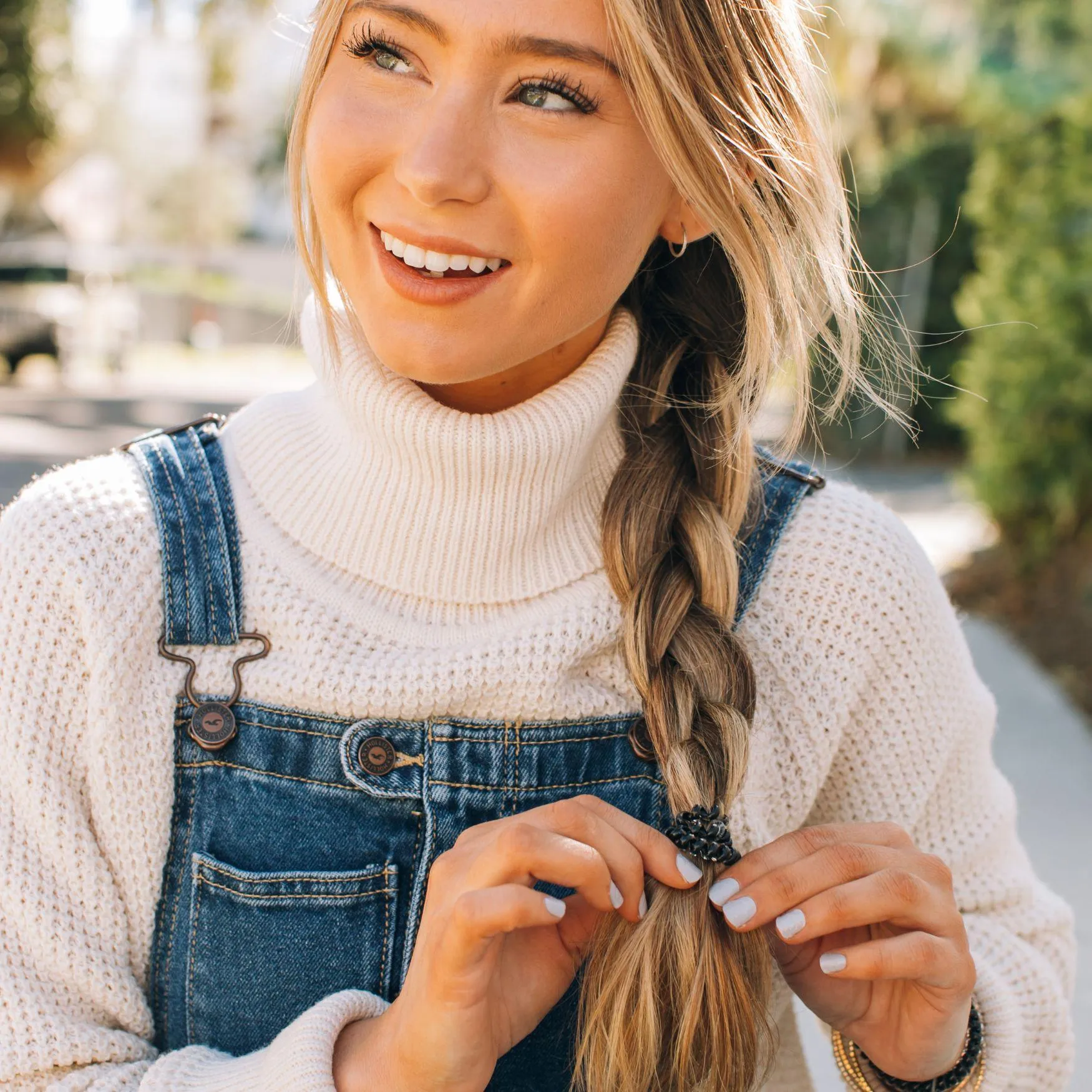 Jet Black Small Hair Ties sold by TELETIES product image thumbnail 4