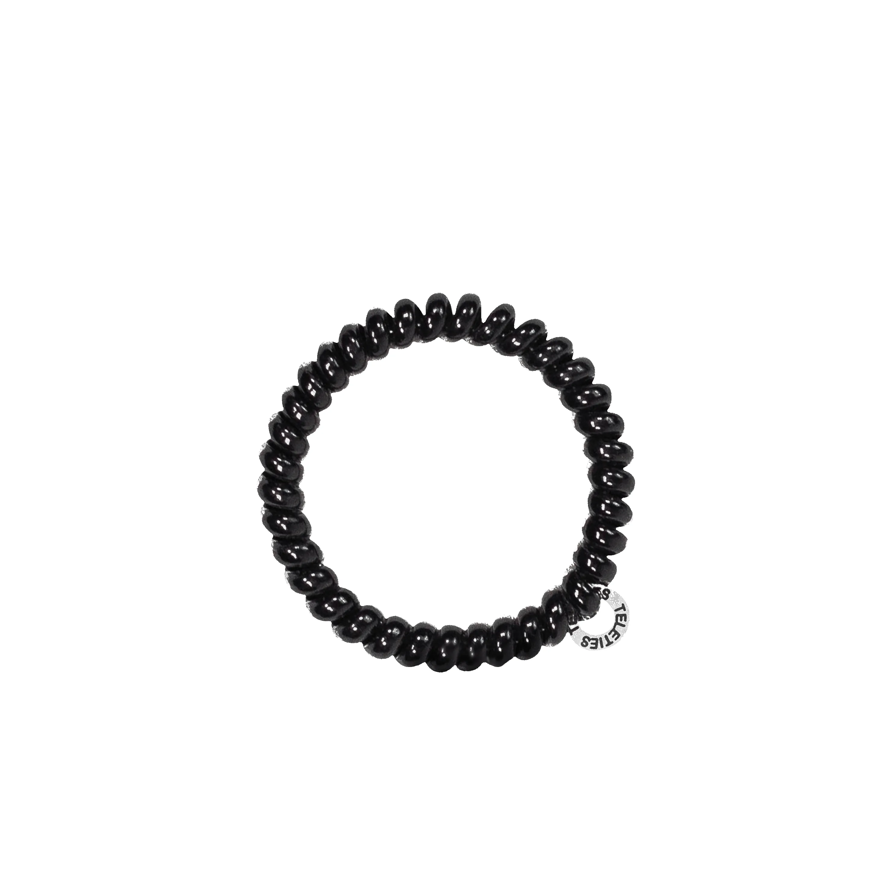 Jet Black Small Hair Ties sold by TELETIES product image thumbnail 3