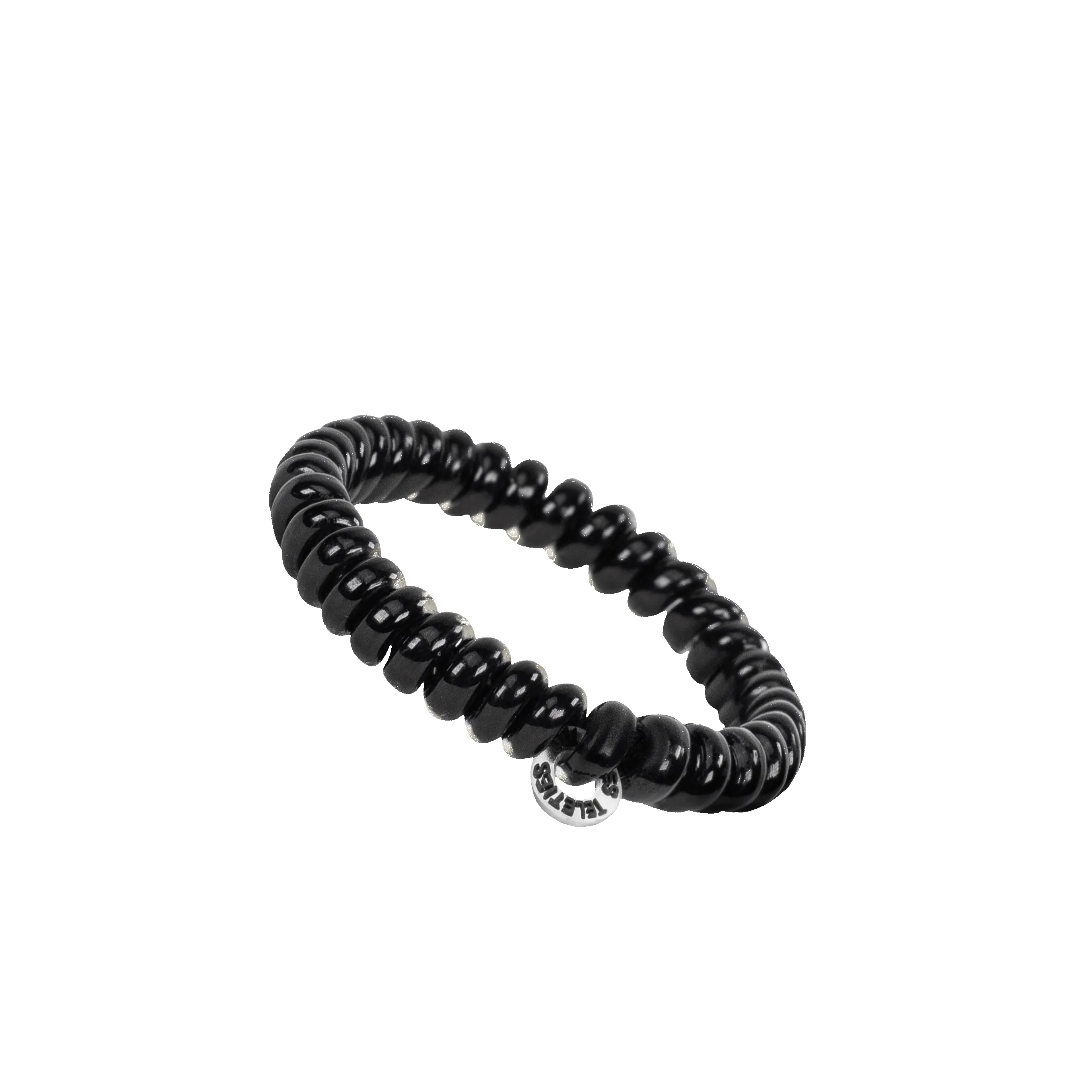 Jet Black Small Hair Ties sold by TELETIES product image thumbnail 2