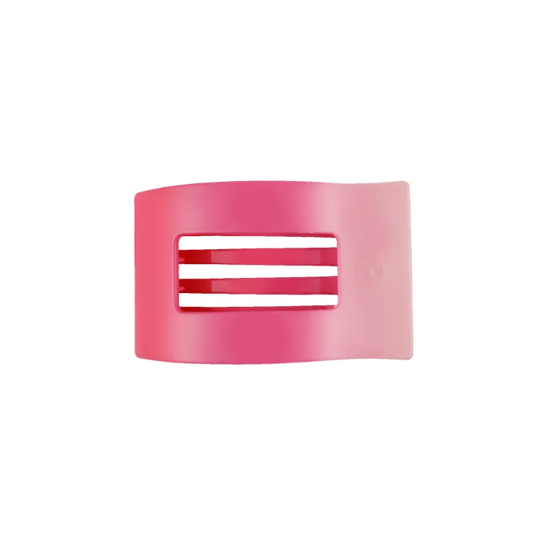 Kiss & Tell Small Flat Rectangle Hair Clip made by TELETIES