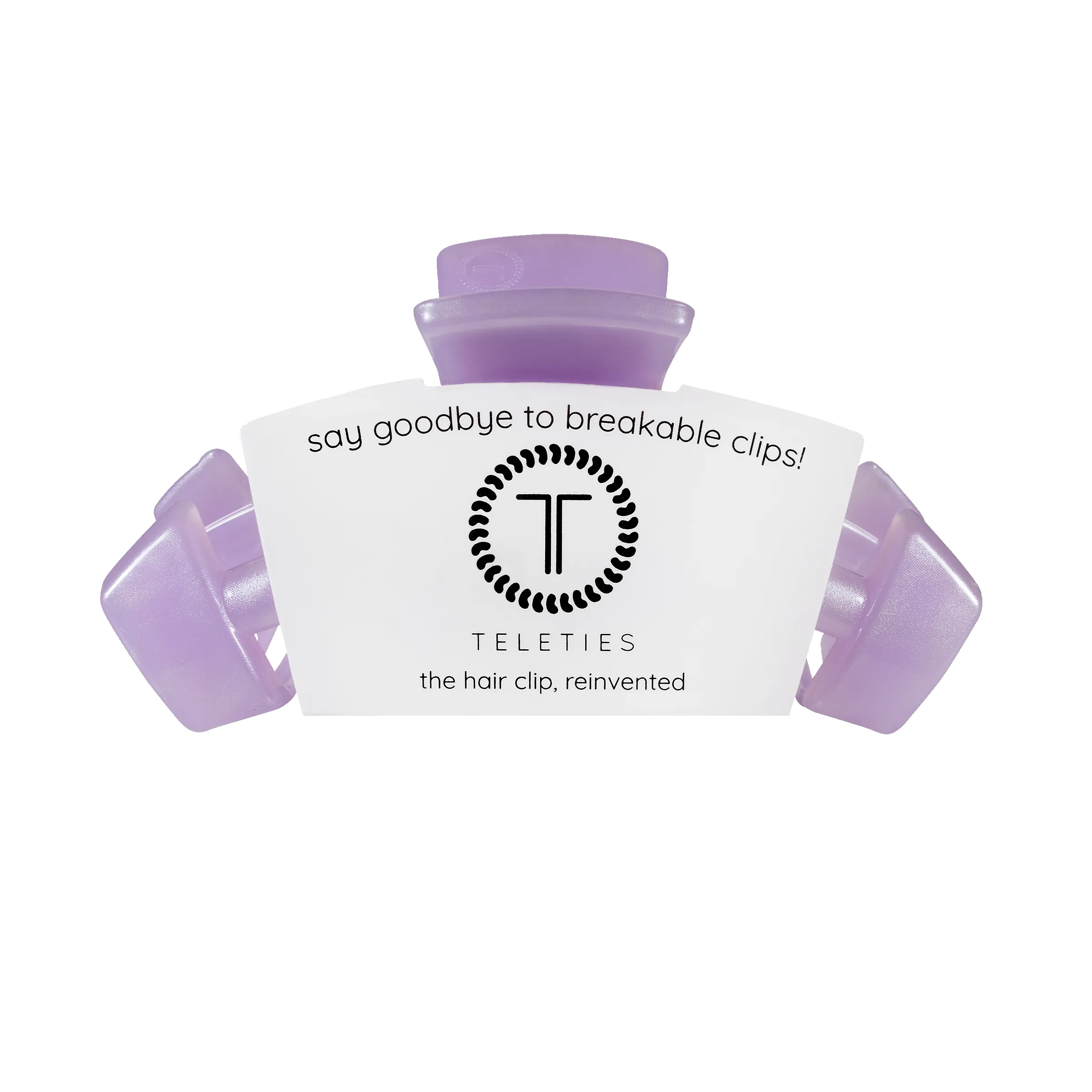 Classic Lavender Mist Medium Claw Clip sold by TELETIES product image thumbnail 2