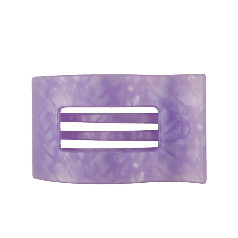 Lavender Mist Large Flat Rectangle Hair Clip made by TELETIES