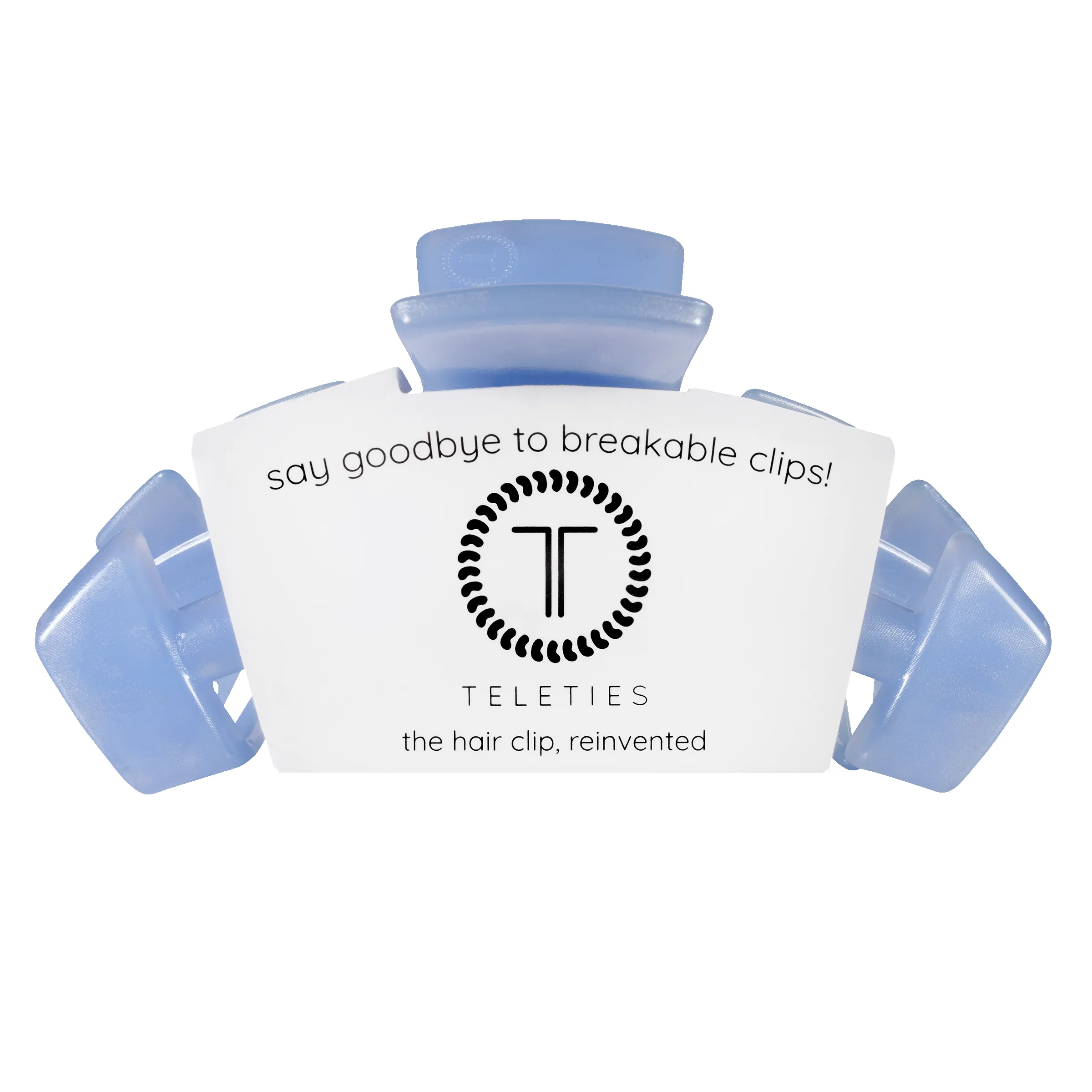 Classic Blue Lagoon Large Claw Clip sold by TELETIES product image thumbnail 2