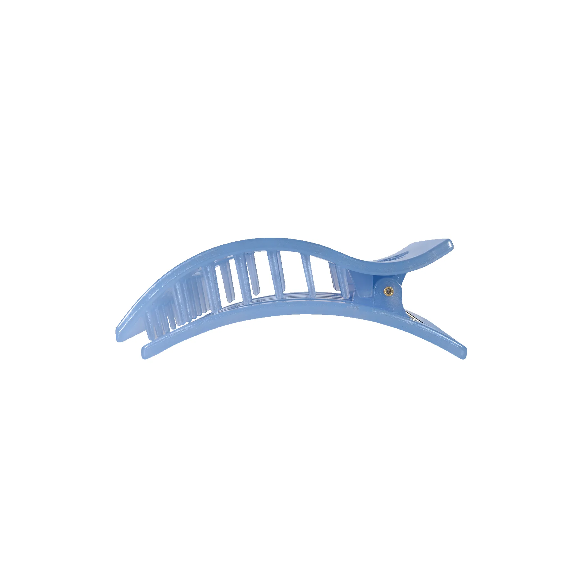 Blue Lagoon Small Flat Rectangle Hair Clip sold by TELETIES product image thumbnail 3