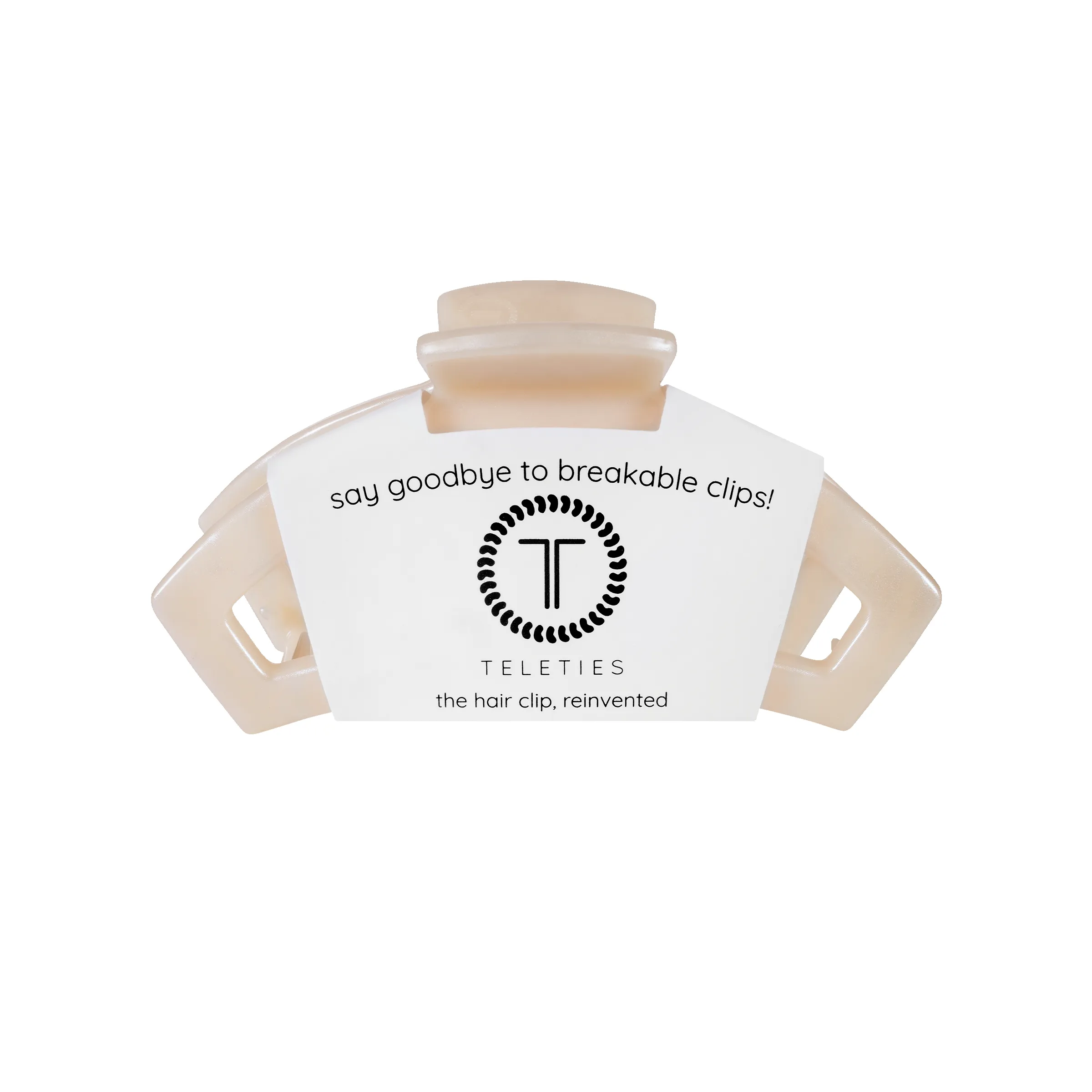 Open Soft Surf Small Hair Clip sold by TELETIES product image thumbnail 2