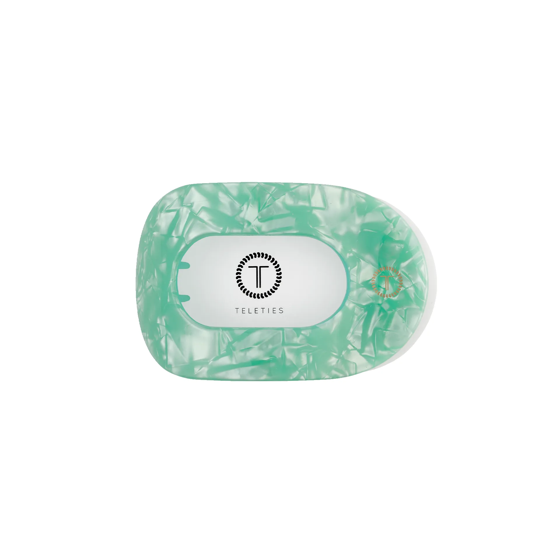 Spring Splash Small Flat Round Hair Clip sold by TELETIES product image thumbnail 2