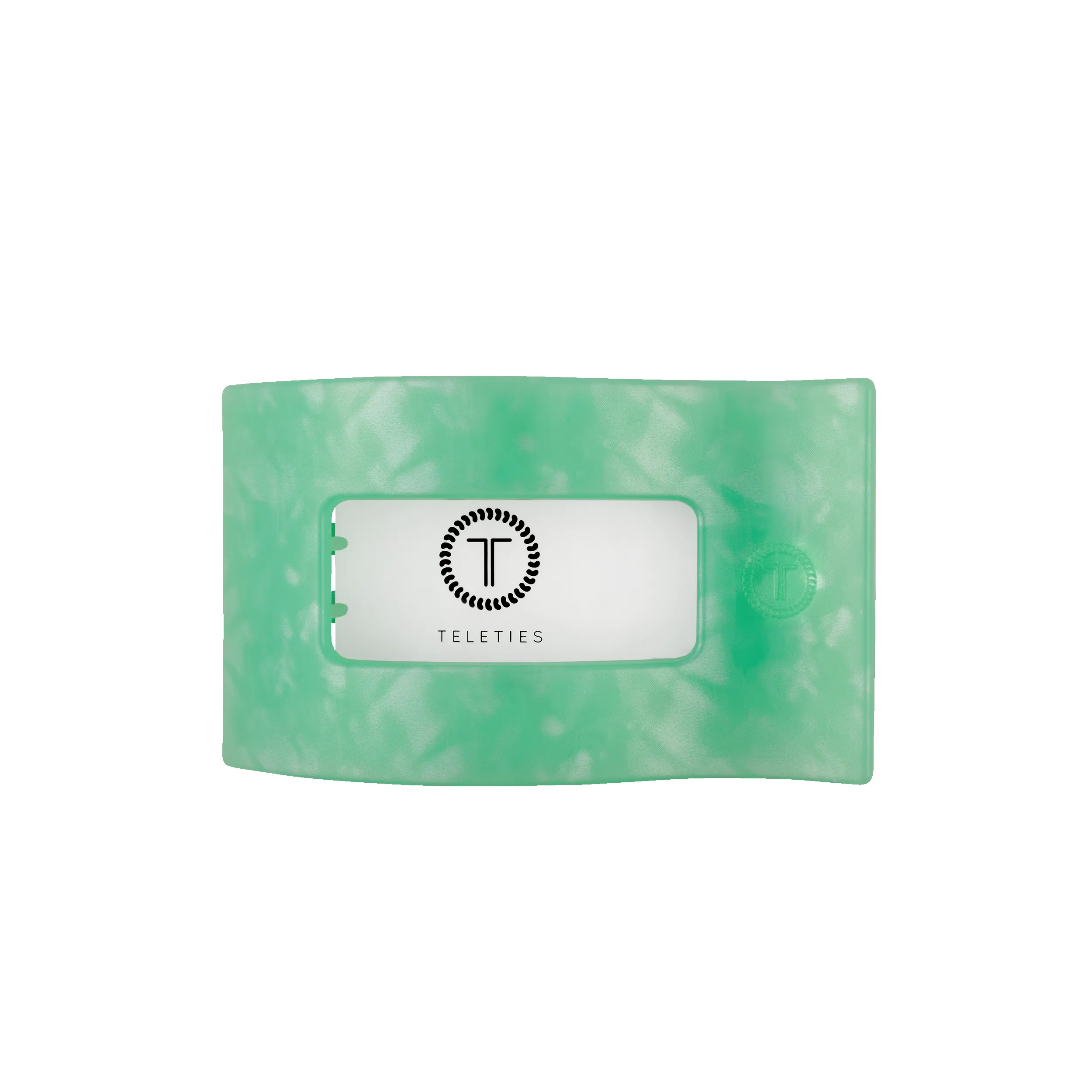 Spring Splash Medium Flat Rectangle Hair Clip sold by TELETIES product image thumbnail 2