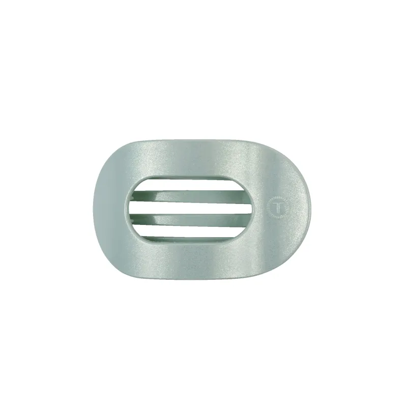 Dew Drop Small Flat Round Hair Clip made by TELETIES