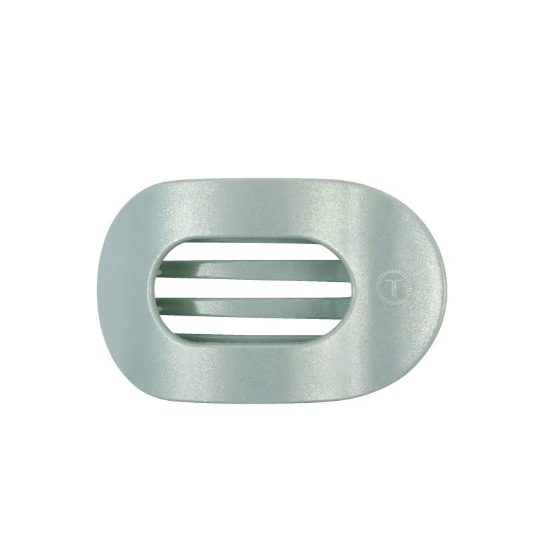 Dew Drop Medium Flat Round Hair Clip made by TELETIES