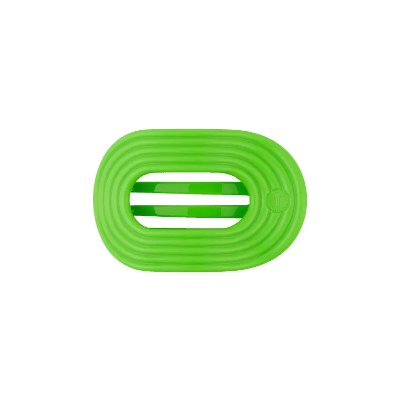 Glow For It Small Flat Round Hair Clip made by TELETIES