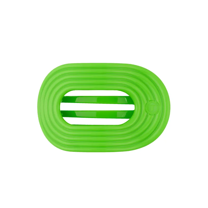 Glow For It Medium Flat Round Hair Clip made by TELETIES