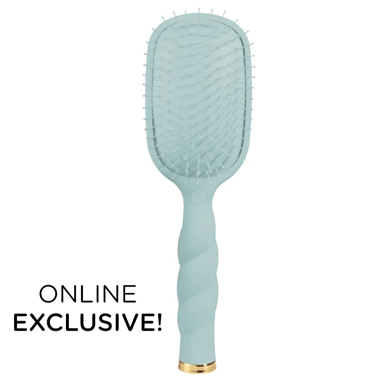 Detangler Hair Brush for Medium Hair – Blue sold by TELETIES