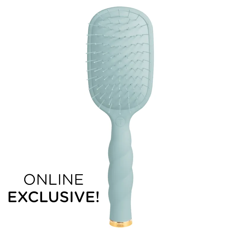Detangler Hair Brush for Fine Hair – Blue sold by TELETIES