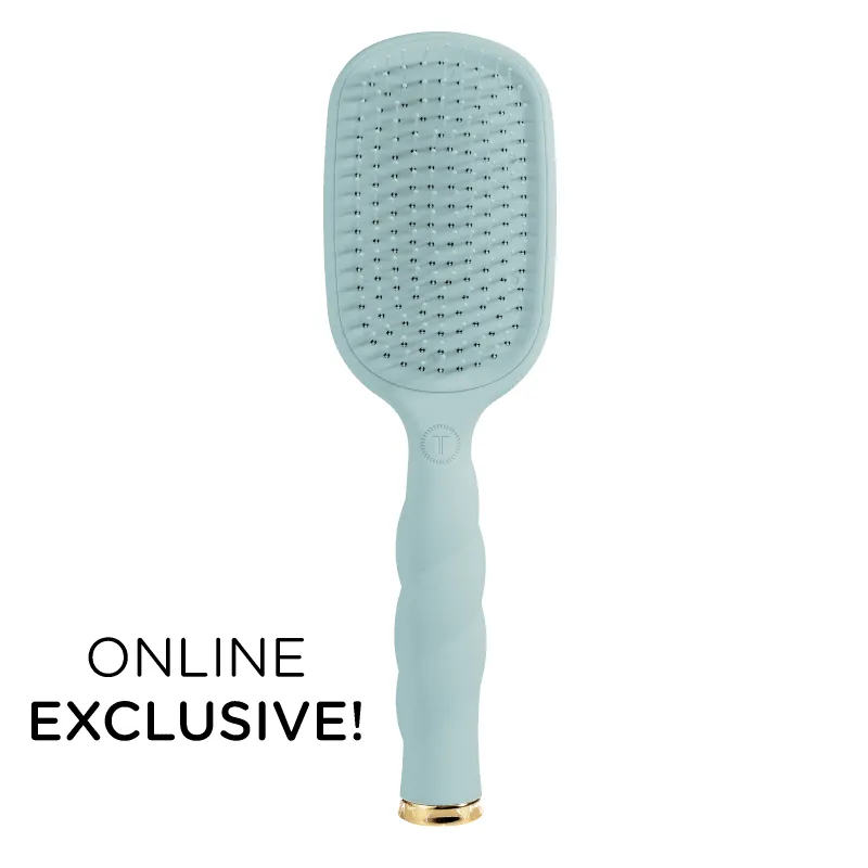 Detangler Hair Brush for Thick Hair – Blue sold by TELETIES
