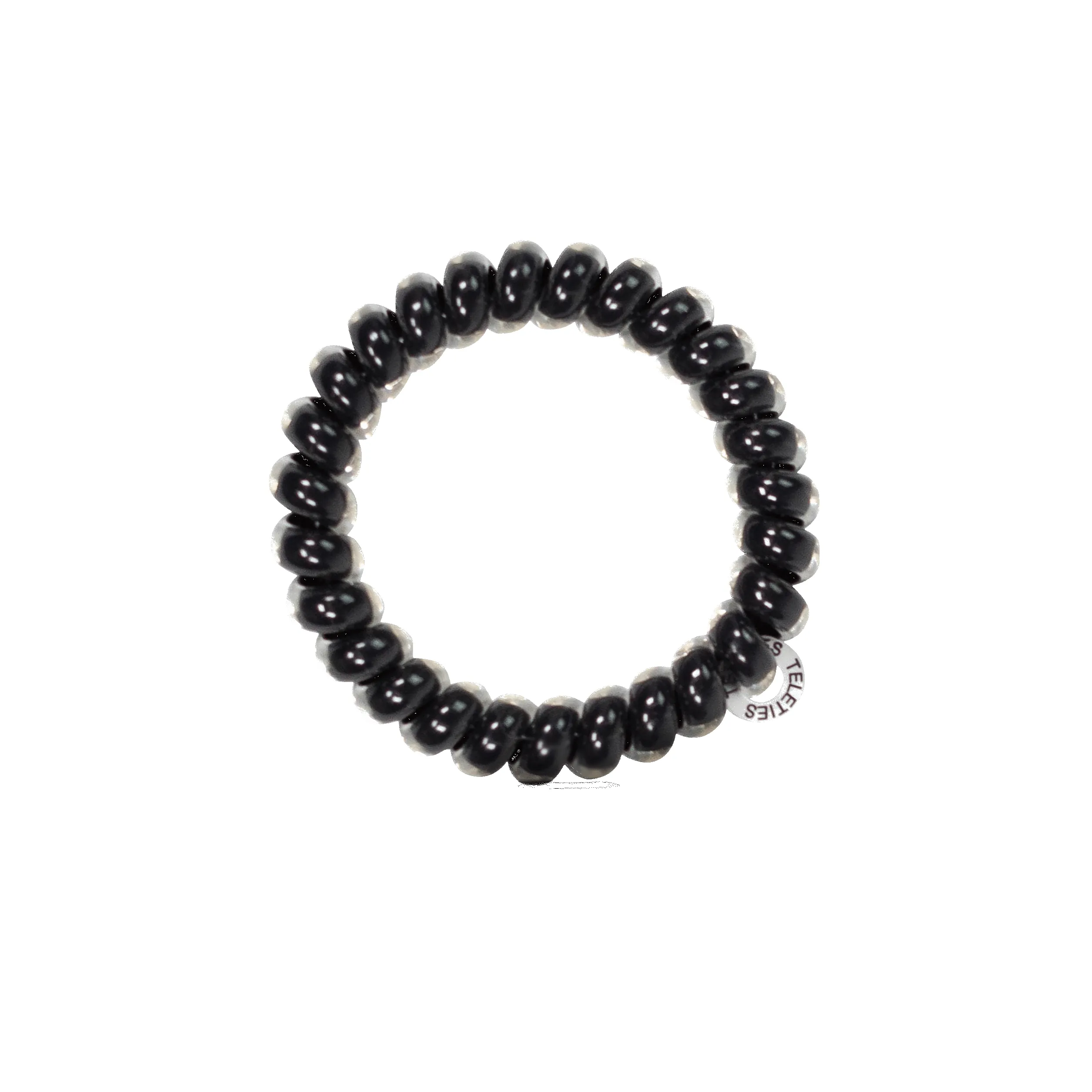 Jet Black Large Hair Ties sold by TELETIES product image thumbnail 3