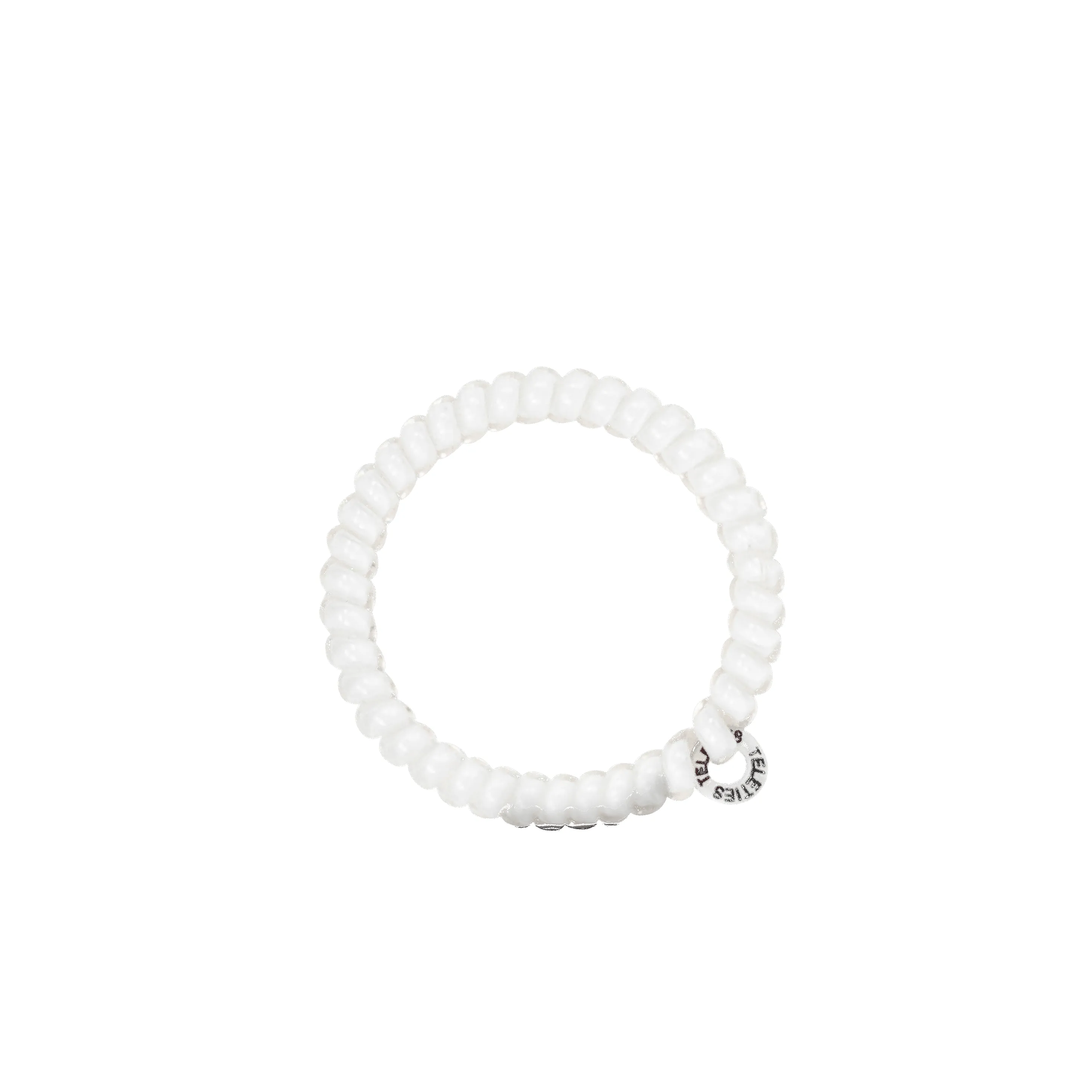 Coconut White Small Hair Ties sold by TELETIES product image thumbnail 3