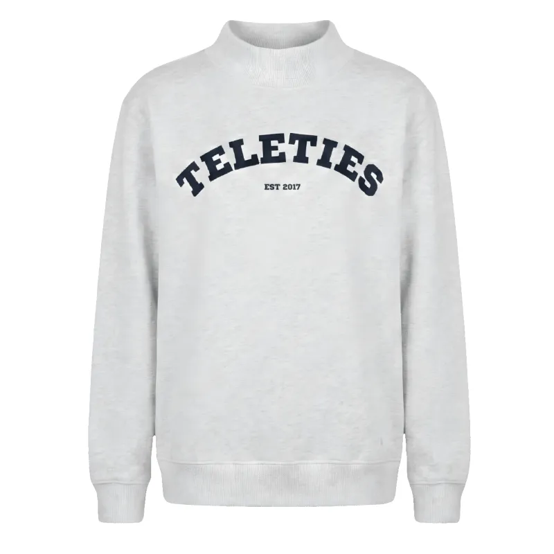 TELETIES Varsity Mock Neck - Medium sold by TELETIES