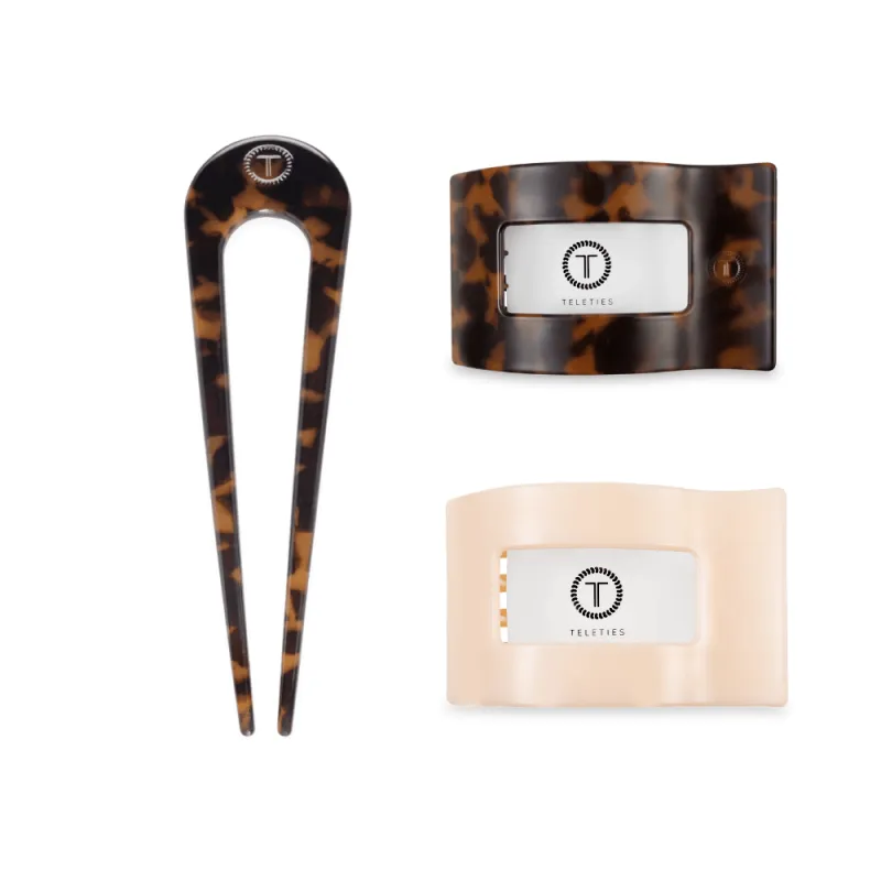 French Pin + Clip Set made by TELETIES