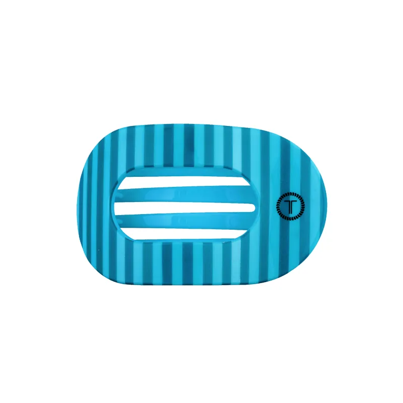 Splash Zone Medium Flat Round Hair Clip made by TELETIES