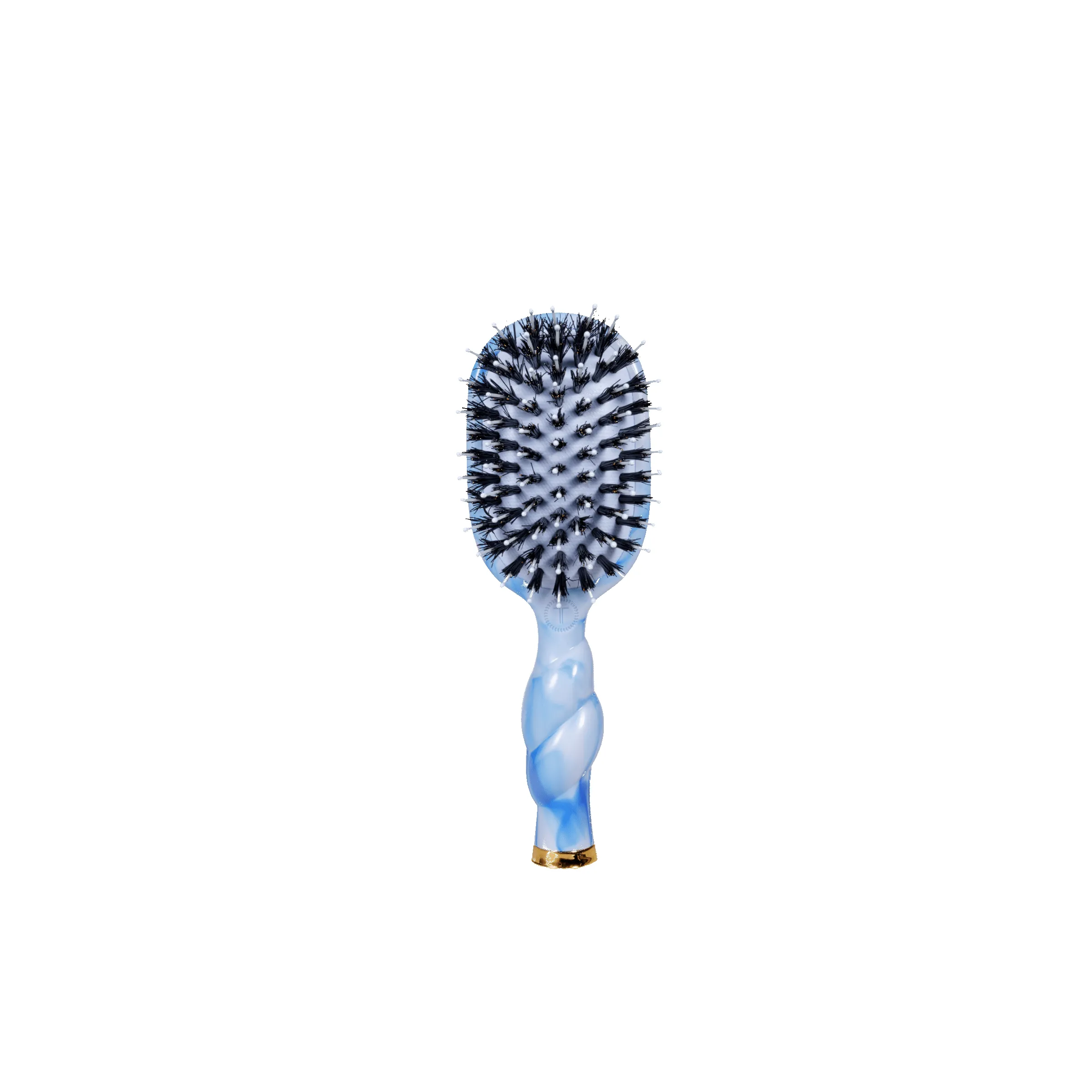Mini Boar Bristle Hair Brush - Tide & True sold by TELETIES