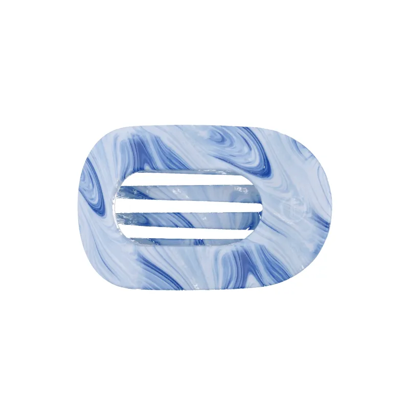 Tide & True Medium Flat Round Hair Clip made by TELETIES