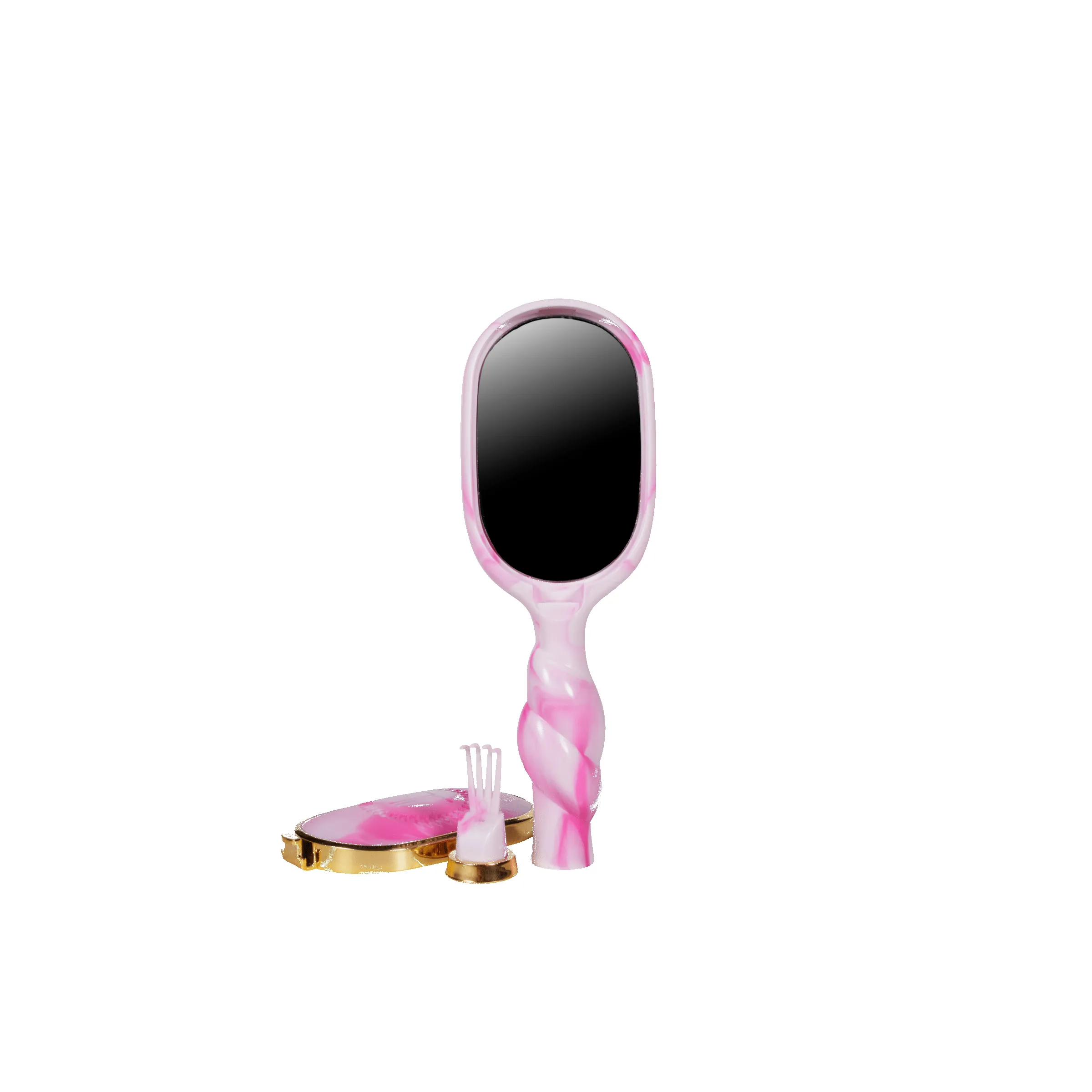 Mini Boar Bristle Hair Brush - Pinch Me! sold by TELETIES product image thumbnail 3