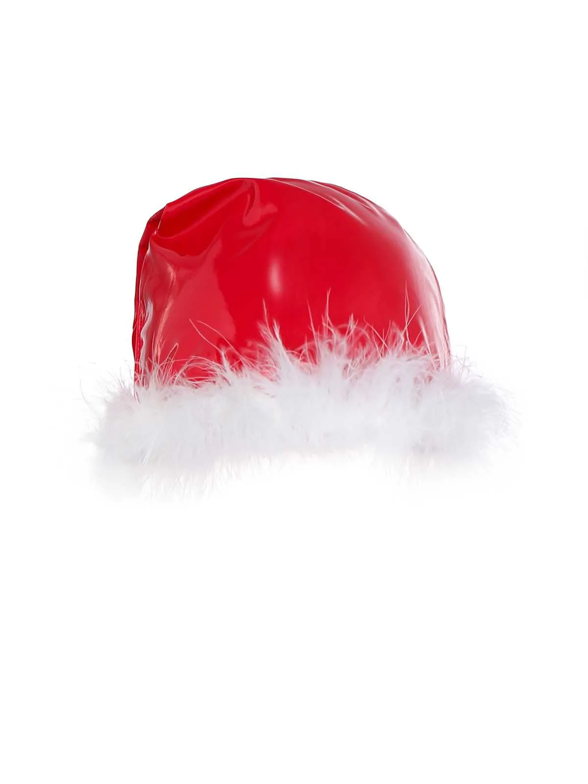 1970s Christmas Santa Claus Costume Latex Jumpsuit sold by Retro Stage product image thumbnail 4