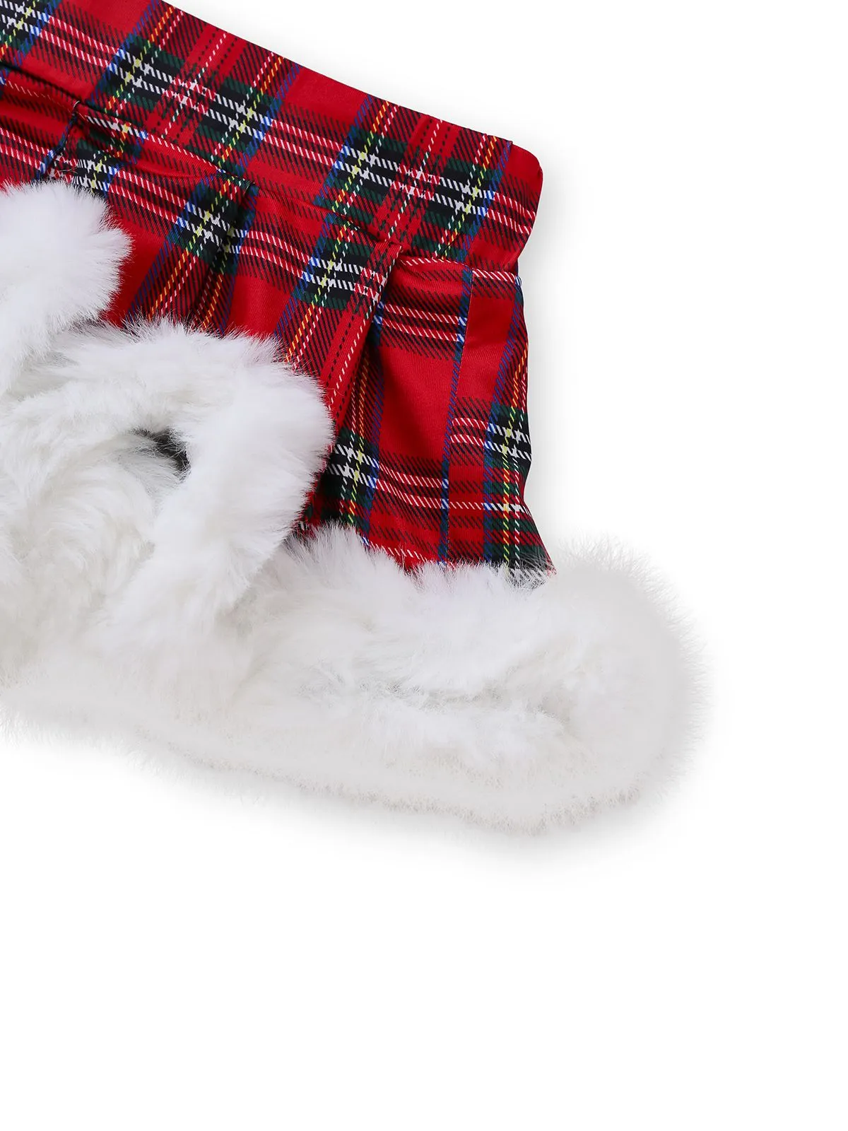 Red 1960s Plaid Raw Hem Pajama Sets sold by Retro Stage product image thumbnail 3