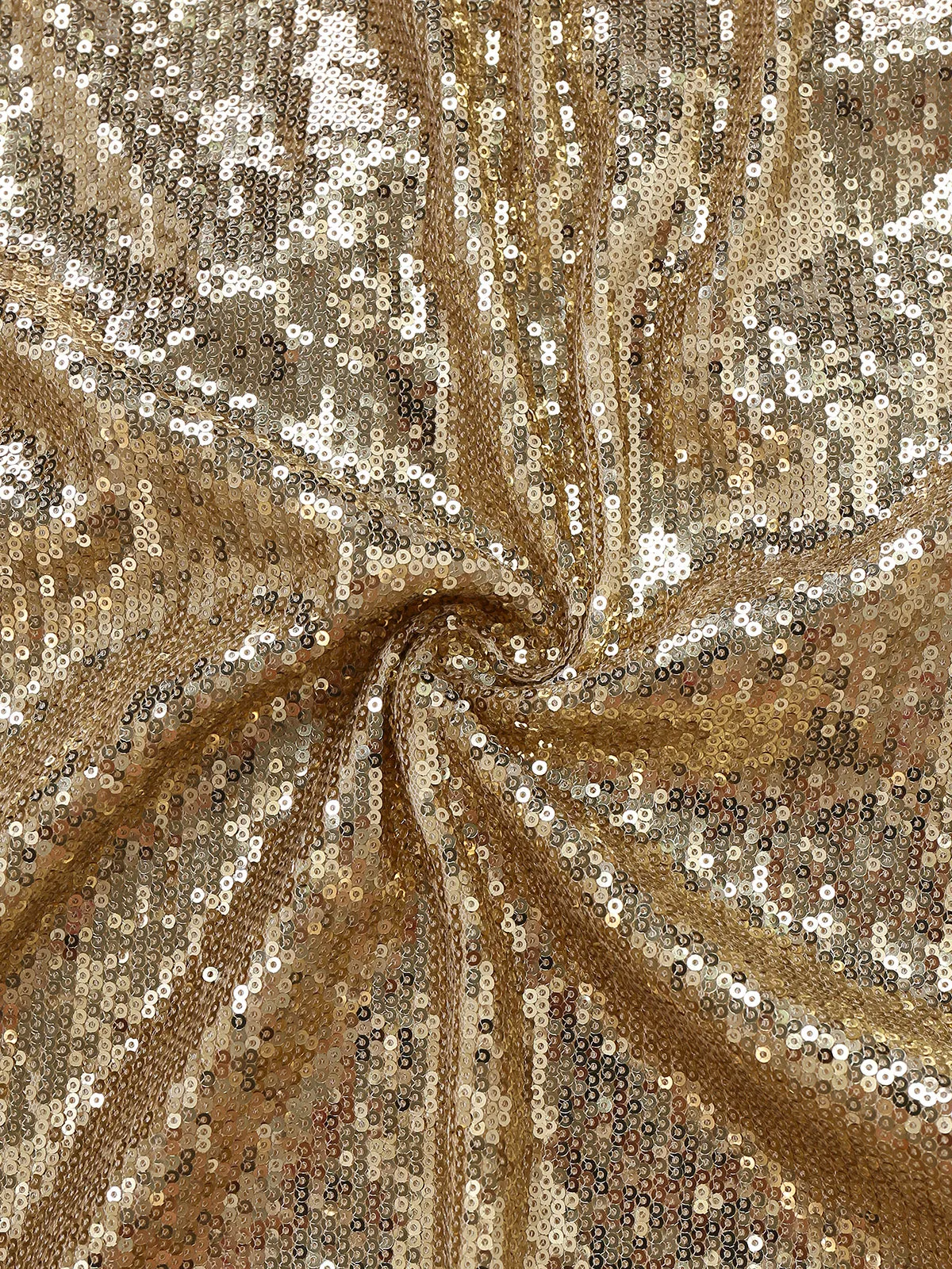 Gold 1920s Sequined Backless Evening Maxi Dress sold by Retro Stage product image thumbnail 5