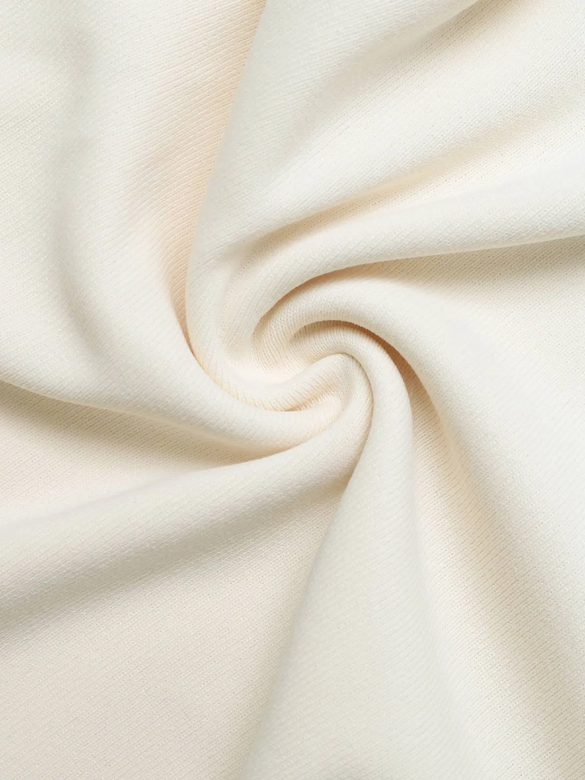 Beige 1950s Solid Ruffled Lapel Collar Top sold by Retro Stage product image thumbnail 5