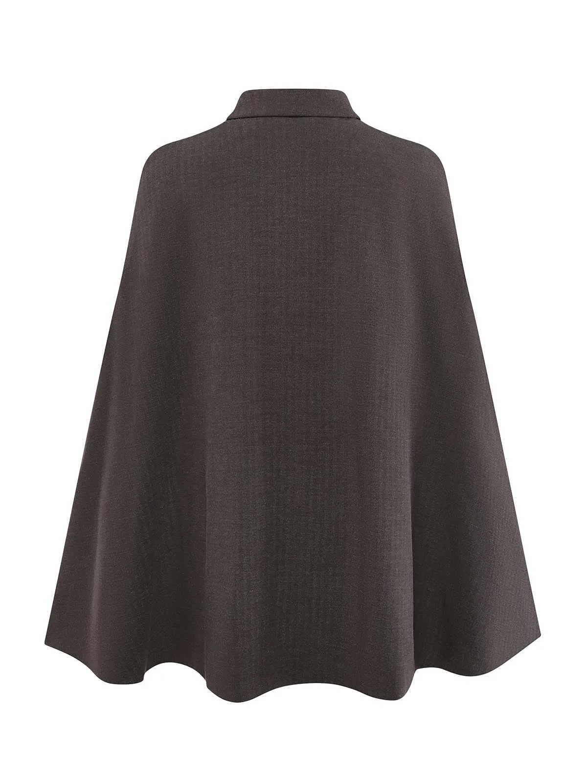 1940s Lapel Belted Jacket With Detachable Cape sold by Retro Stage product image thumbnail 4