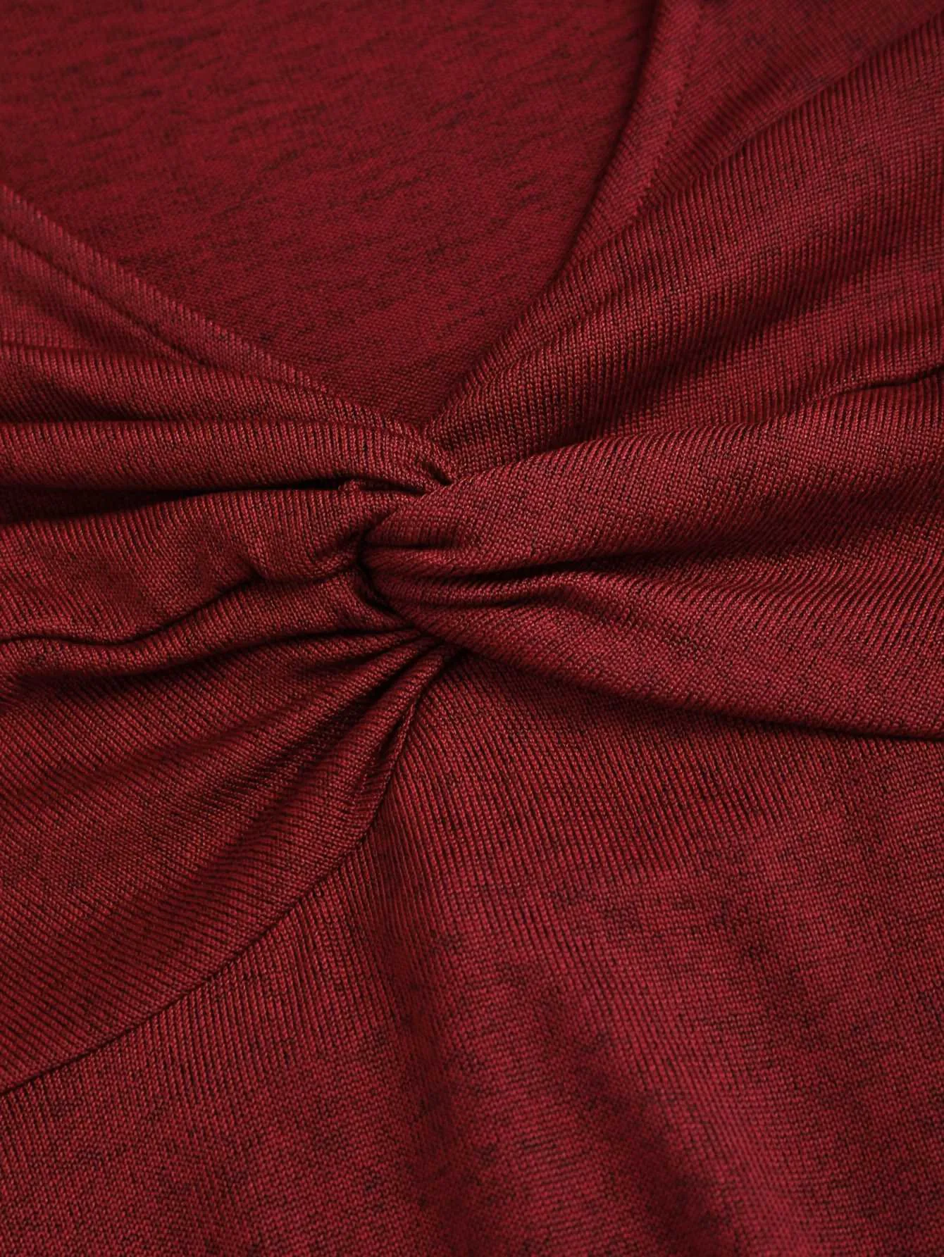 Red 1980s Asymmetrical Hem Gothic Hooded Jacket sold by Retro Stage product image thumbnail 5