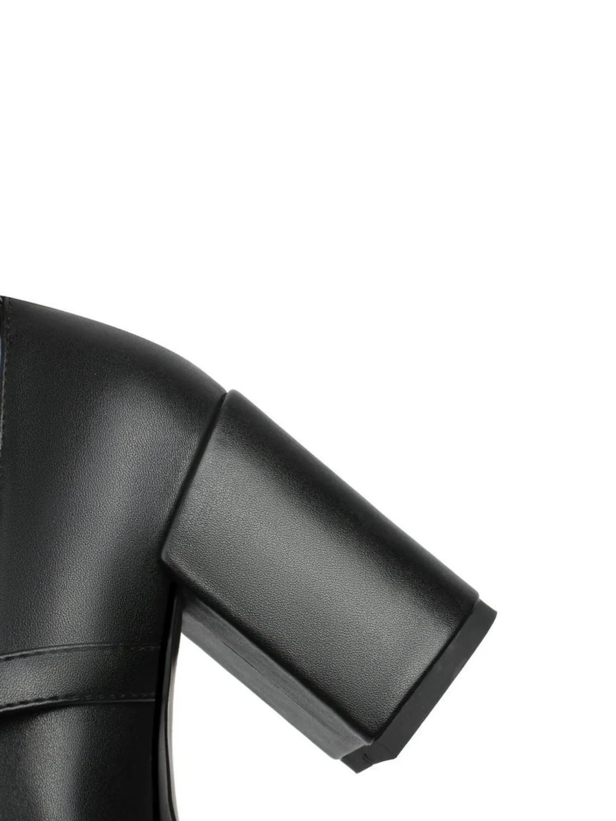 Punk Cross Buckle Ankle Strap Chunky High Heels sold by Retro Stage product image thumbnail 5