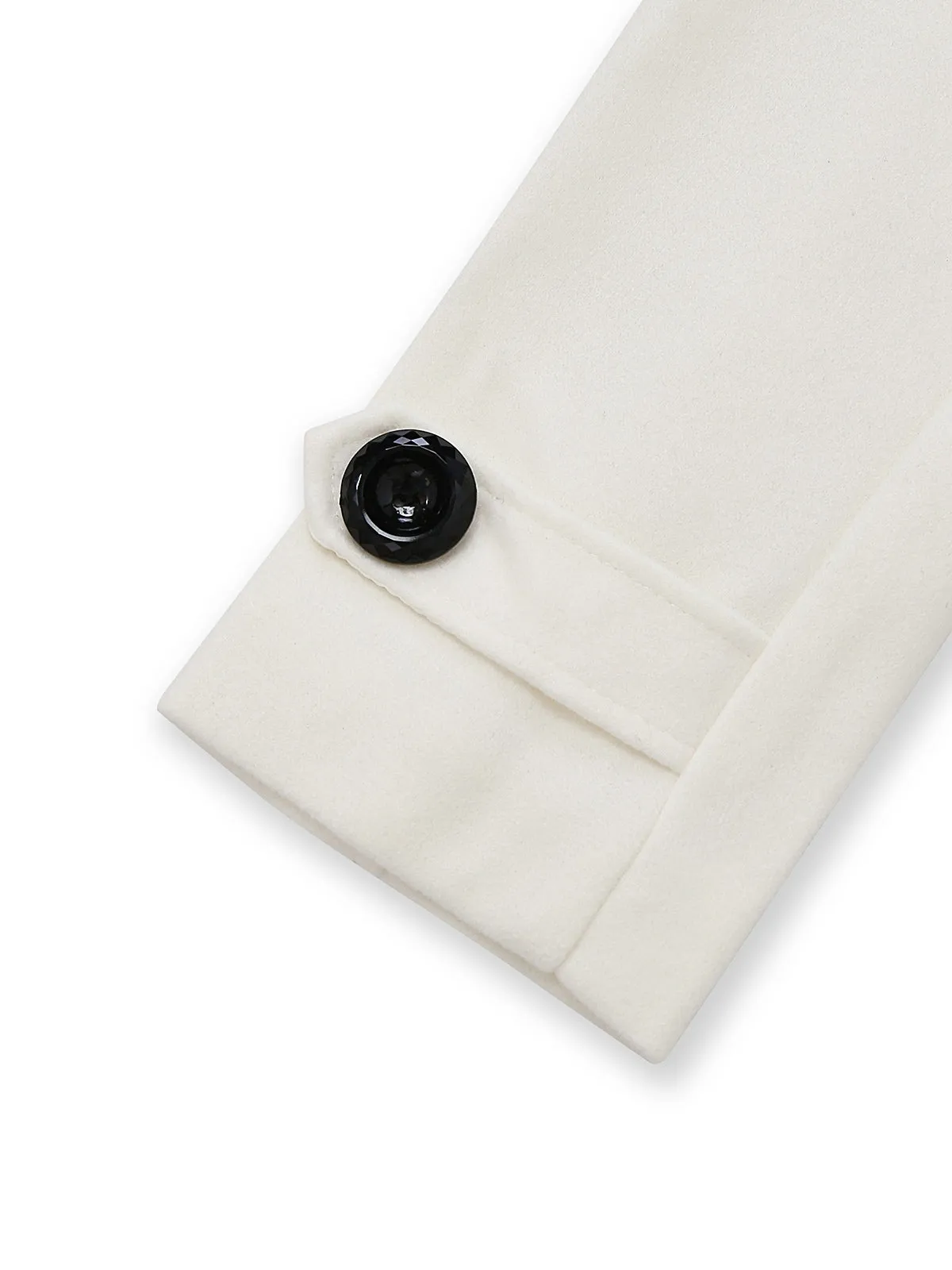 1940s Removable Faux-Fur Collar Buttons Coat sold by Retro Stage product image thumbnail 4