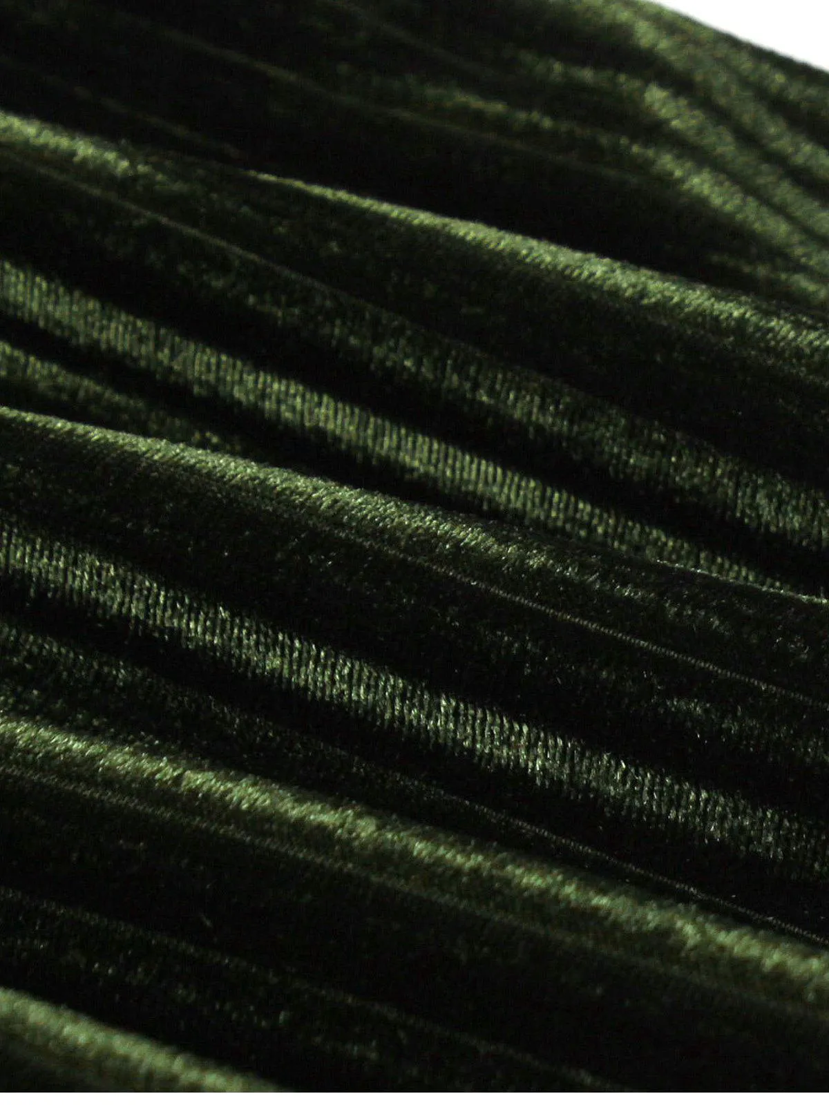 Green 1950s Christmas Corduroy Long Sleeve Dress sold by Retro Stage product image thumbnail 5