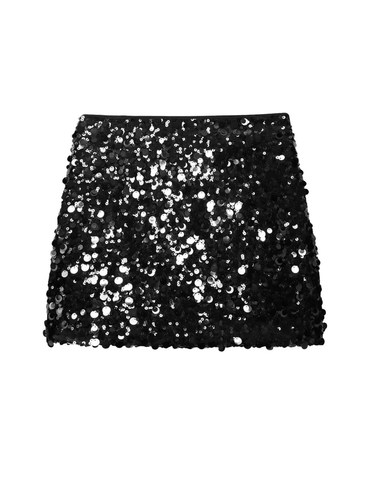 1980s Dot Sequined Mini Skirt sold by Retro Stage product image thumbnail 3