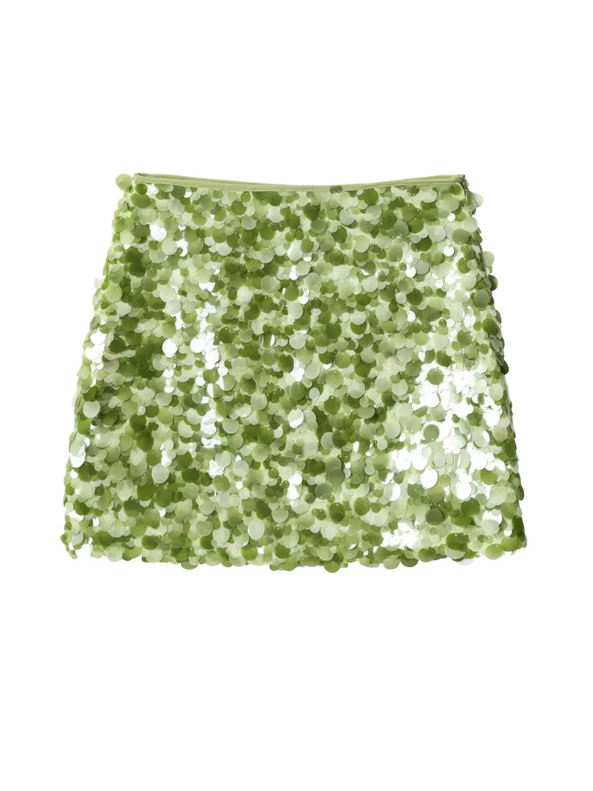 1980s Dot Sequined Mini Skirt sold by Retro Stage product image thumbnail 4