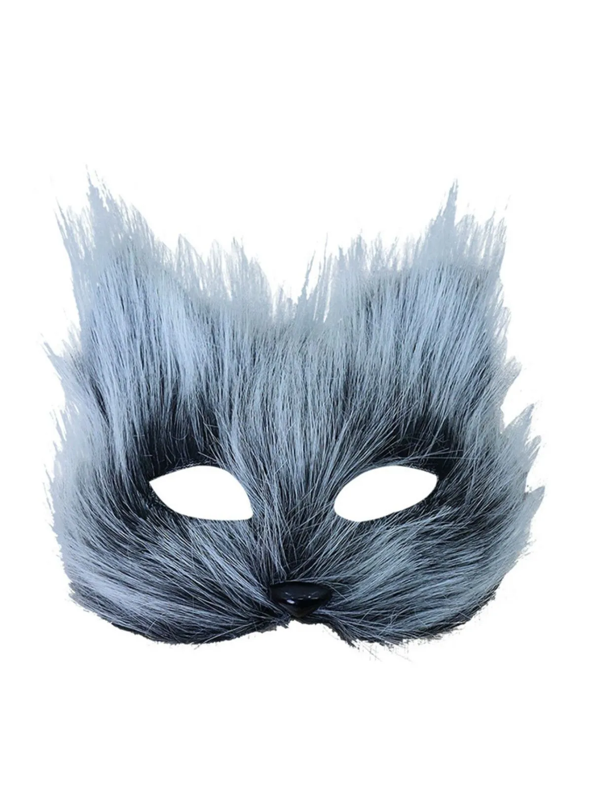 Halloween Party Furry Fox Mask sold by Retro Stage product image thumbnail 4