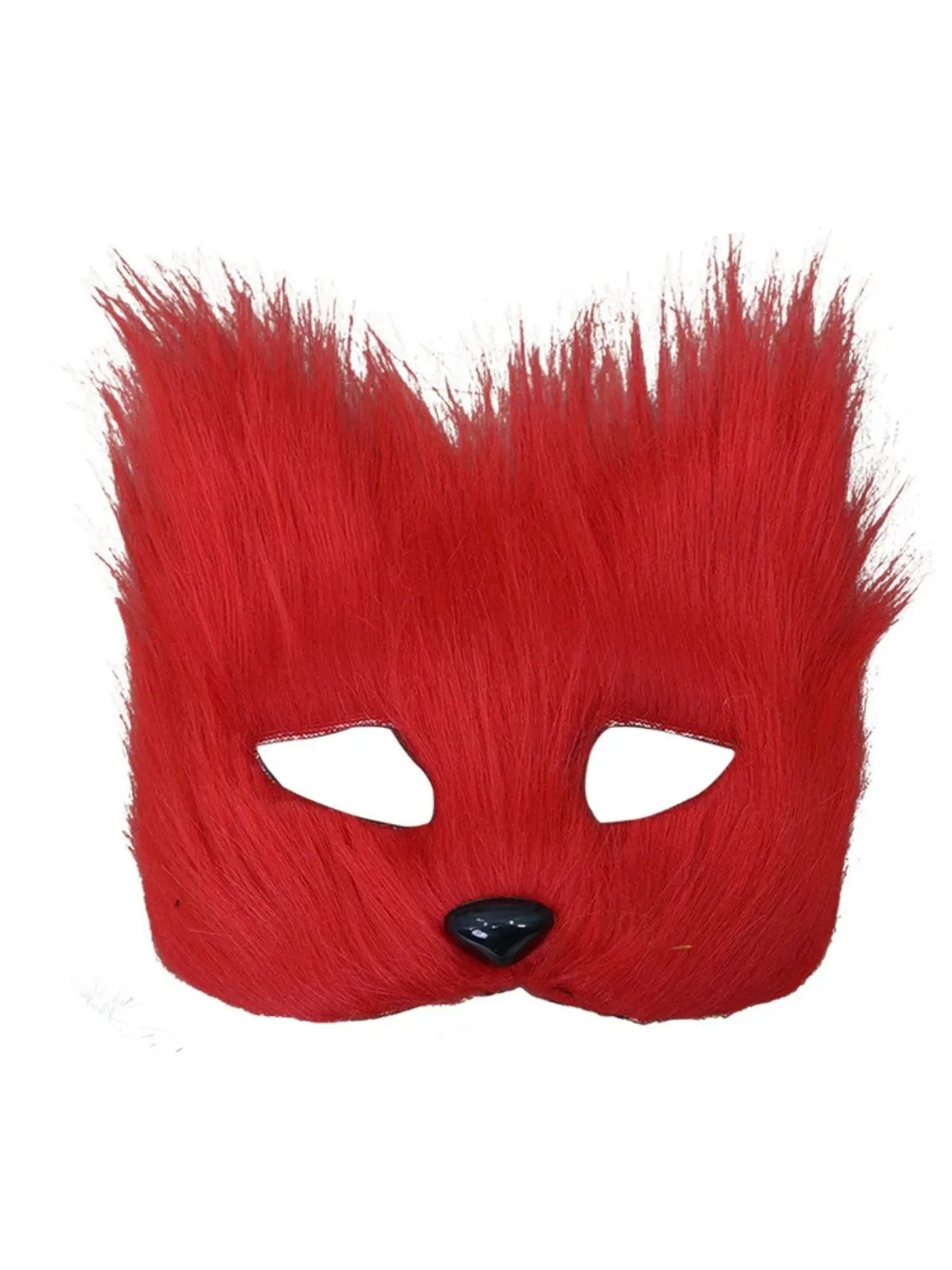 Halloween Party Furry Fox Mask sold by Retro Stage product image thumbnail 3