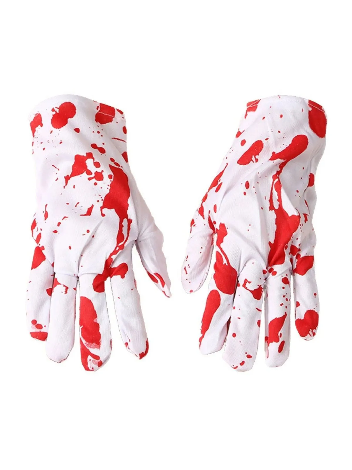 White Halloween Spooky Bloody Gloves sold by Retro Stage