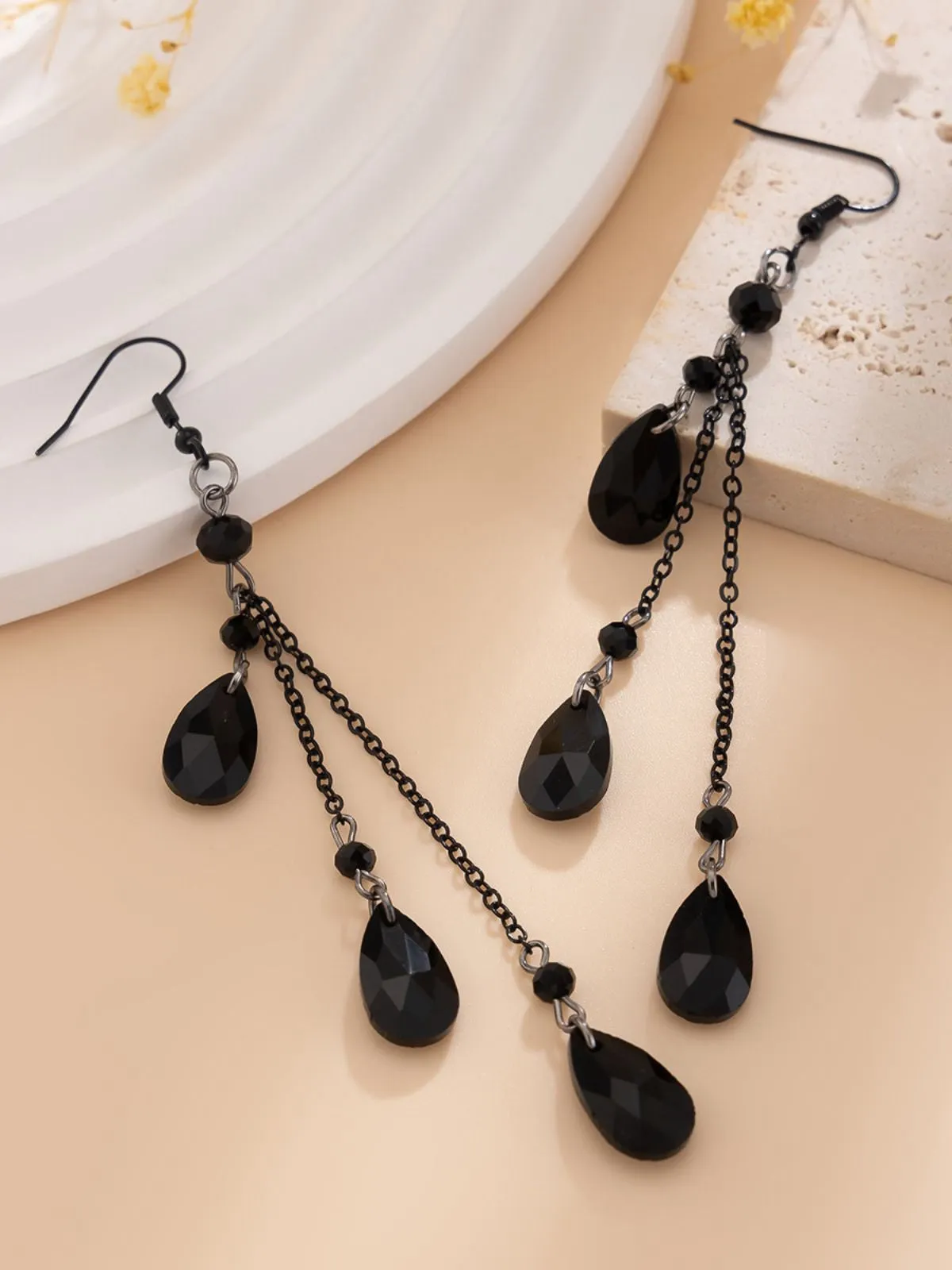 Gothic Waterdrop Pendant Earrings sold by Retro Stage product image thumbnail 3