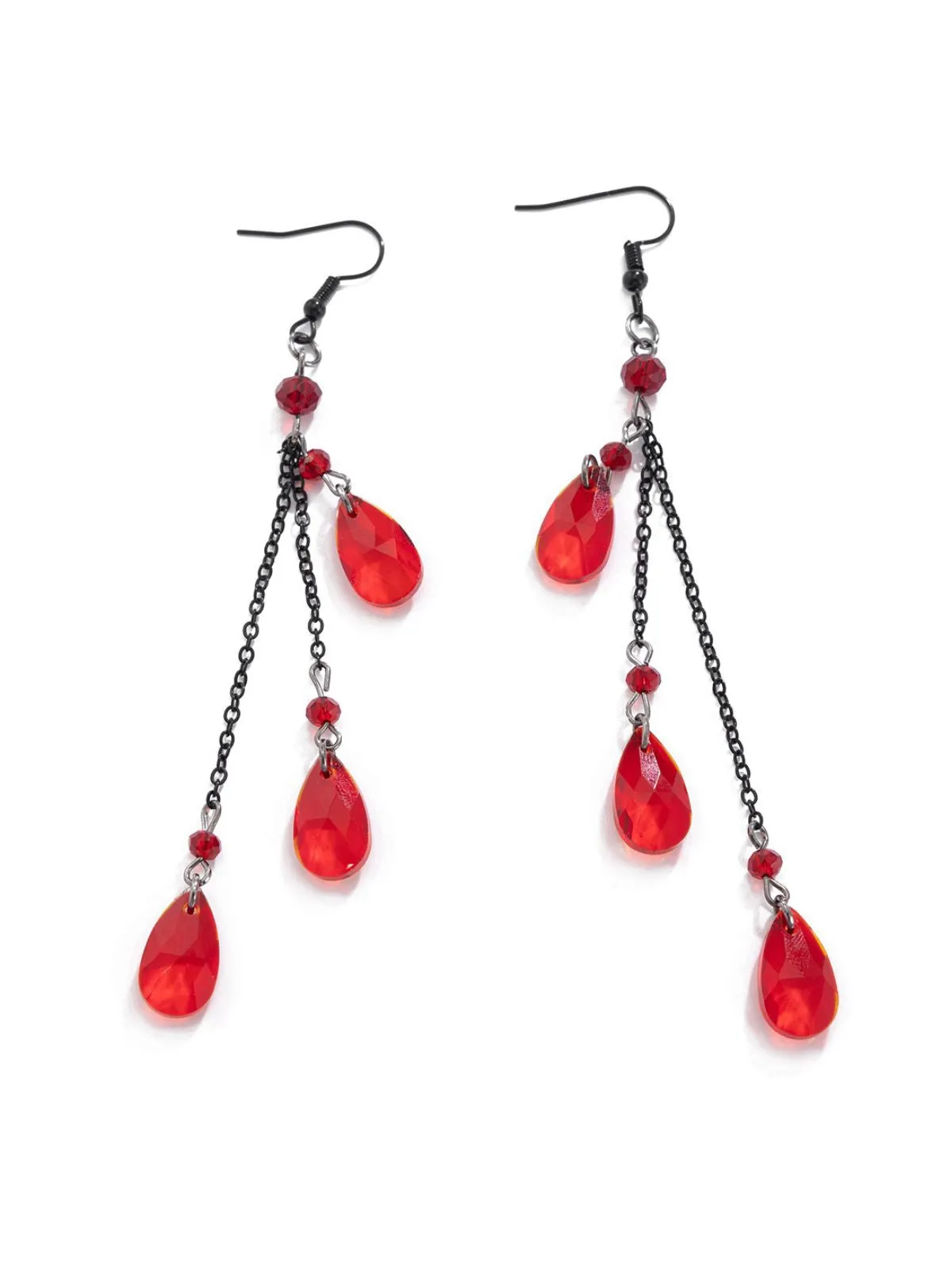 Gothic Waterdrop Pendant Earrings sold by Retro Stage product image thumbnail 4