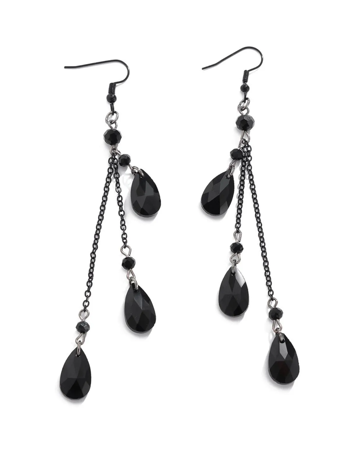 Gothic Waterdrop Pendant Earrings sold by Retro Stage