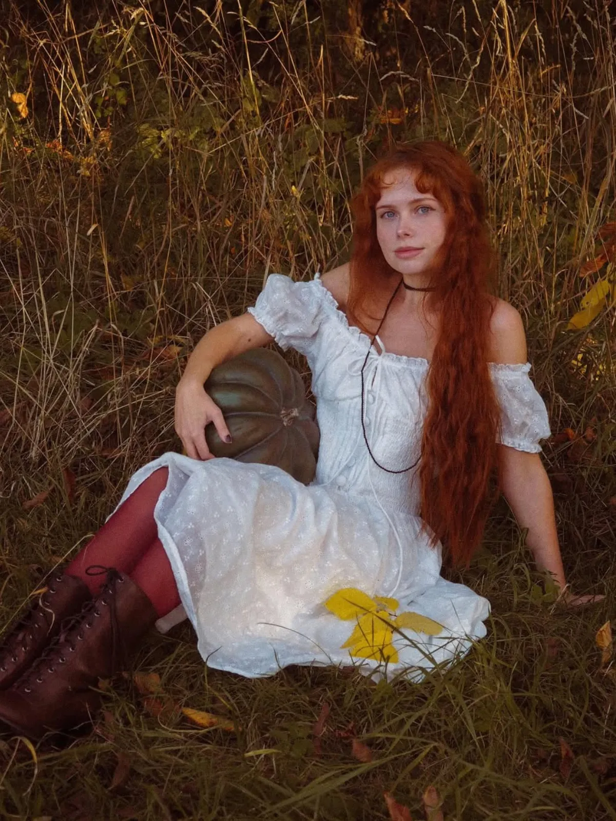 White 1940s Solid Cotton Embroidered Lace Dress sold by Retro Stage