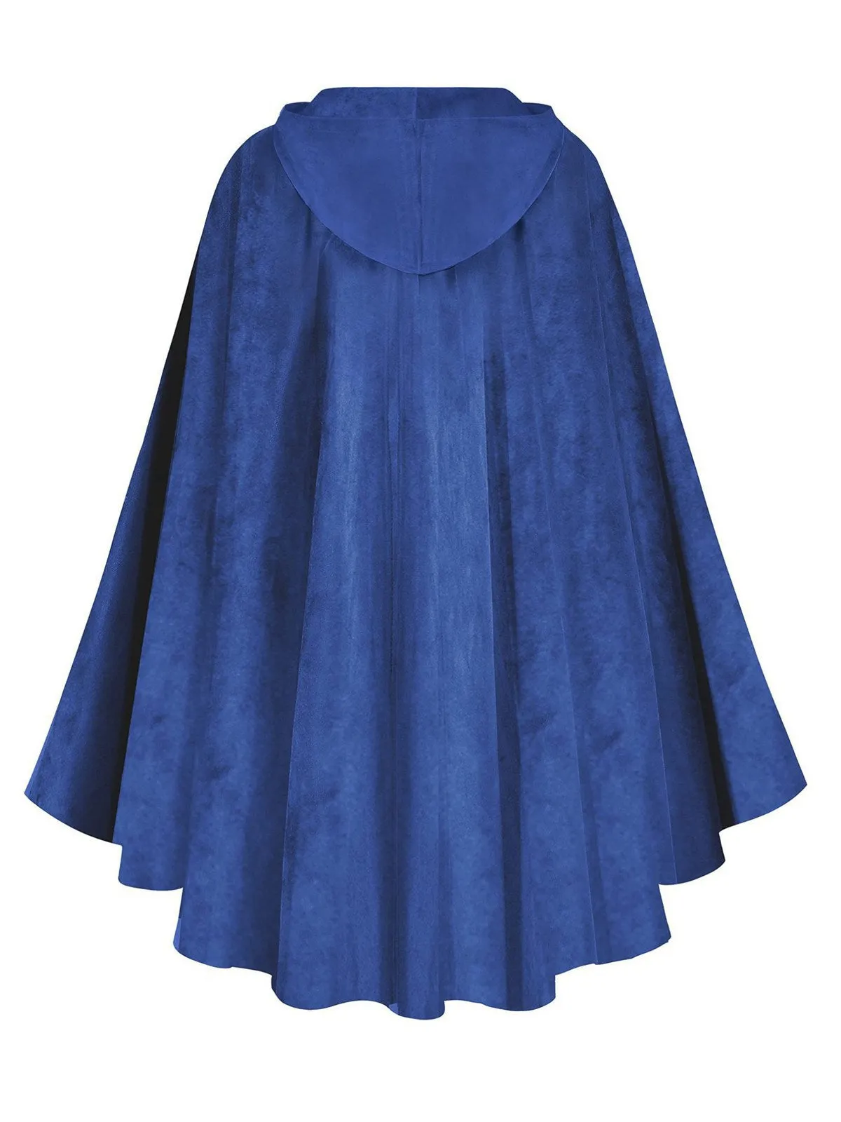 1940s Halloween Medieval Faux-Suede Cloak sold by Retro Stage product image thumbnail 4