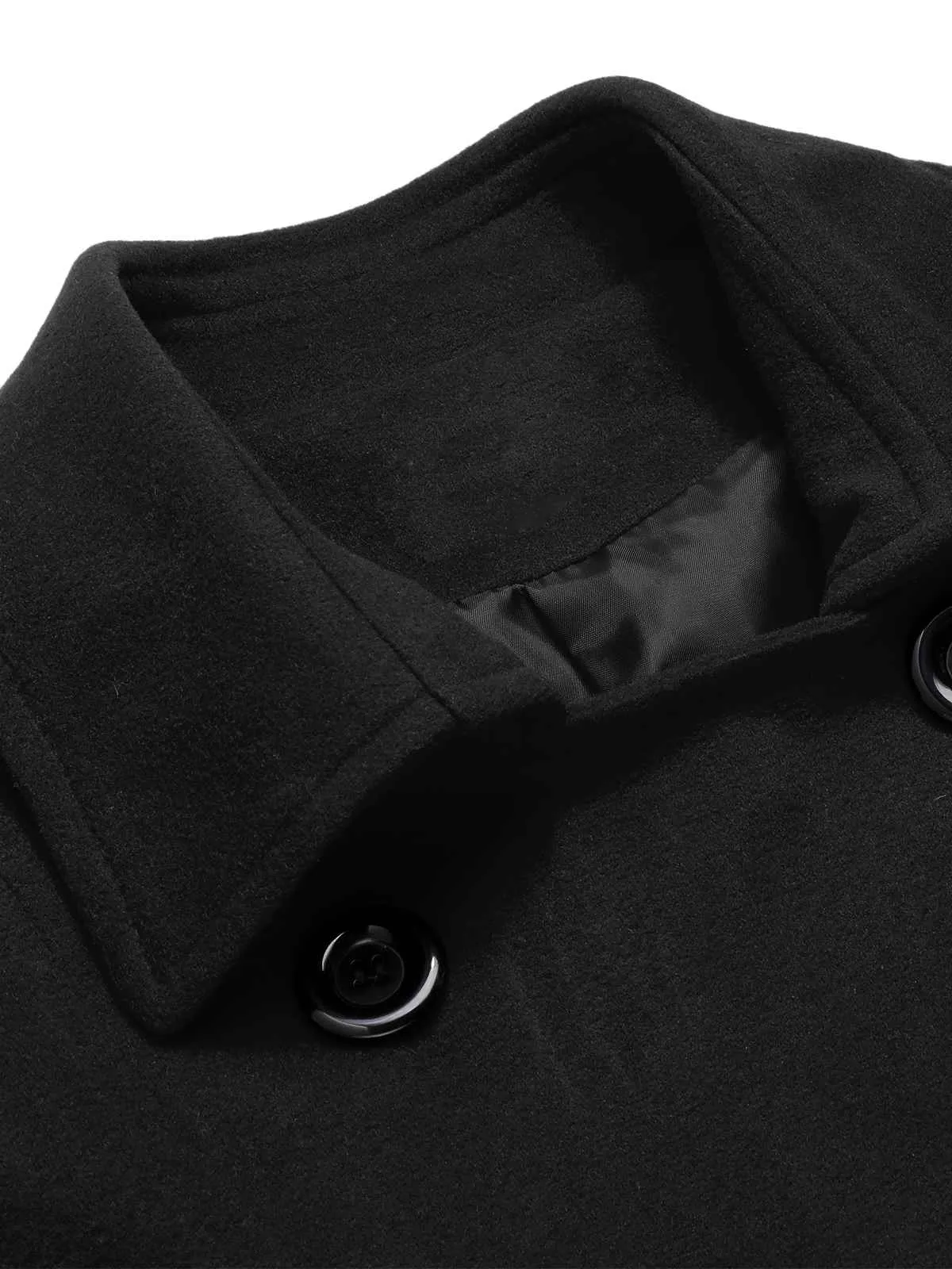 1950s Solid Color Lapel Slim Coat sold by Retro Stage product image thumbnail 5