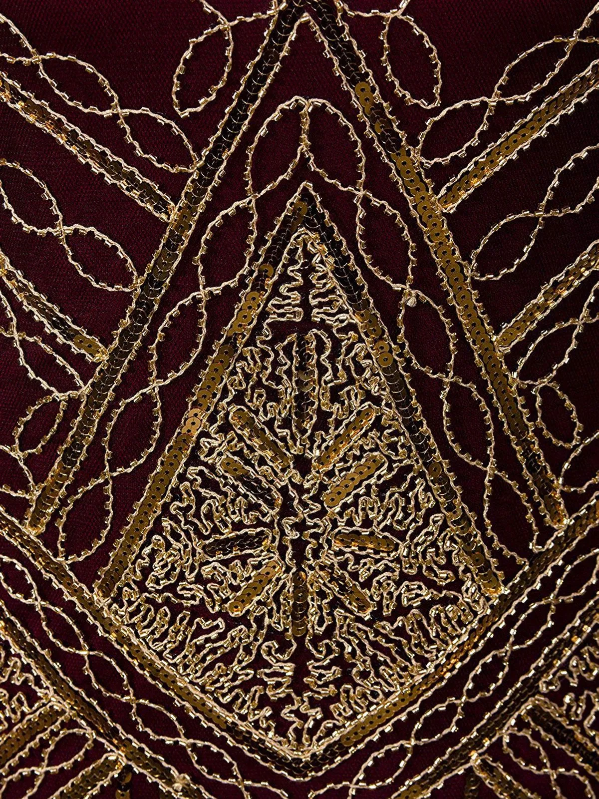 1920s Sequin Fringed Gatsby Dresses sold by Retro Stage product image thumbnail 5