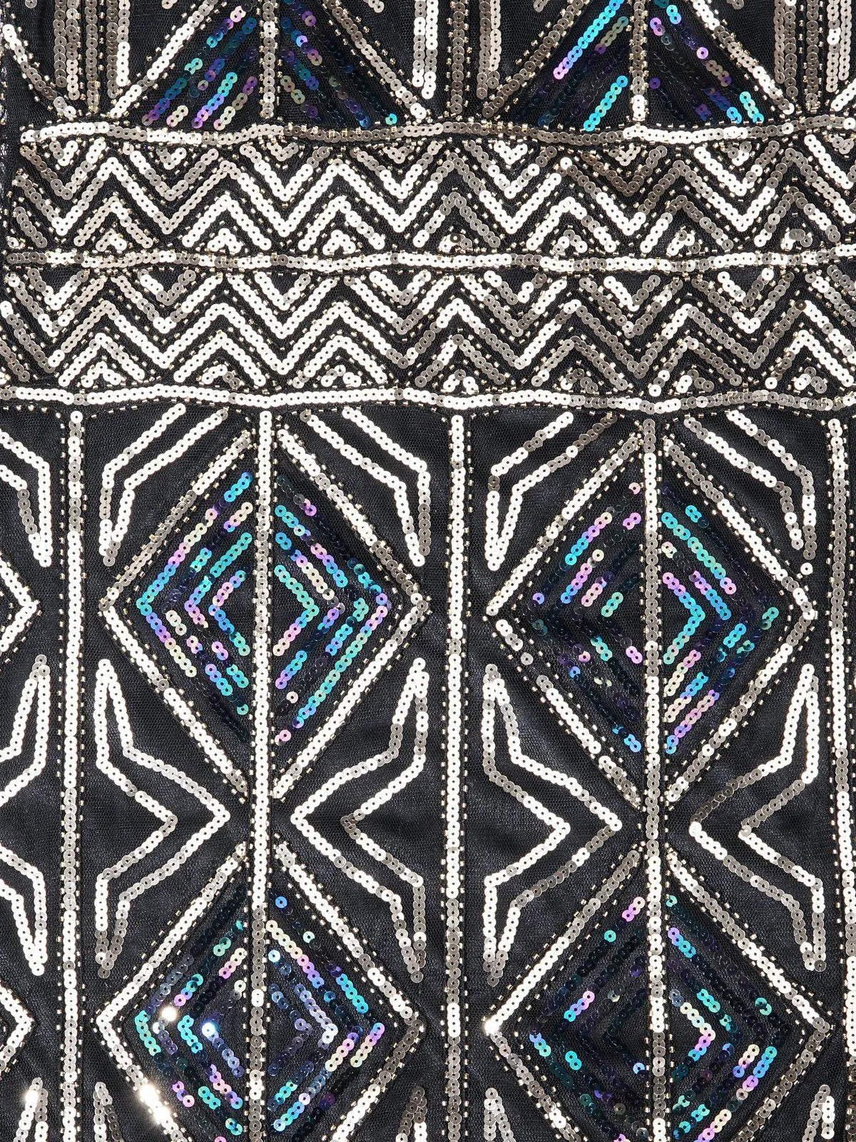 1920s Sequin Fringed flapper Dress sold by Retro Stage product image thumbnail 5