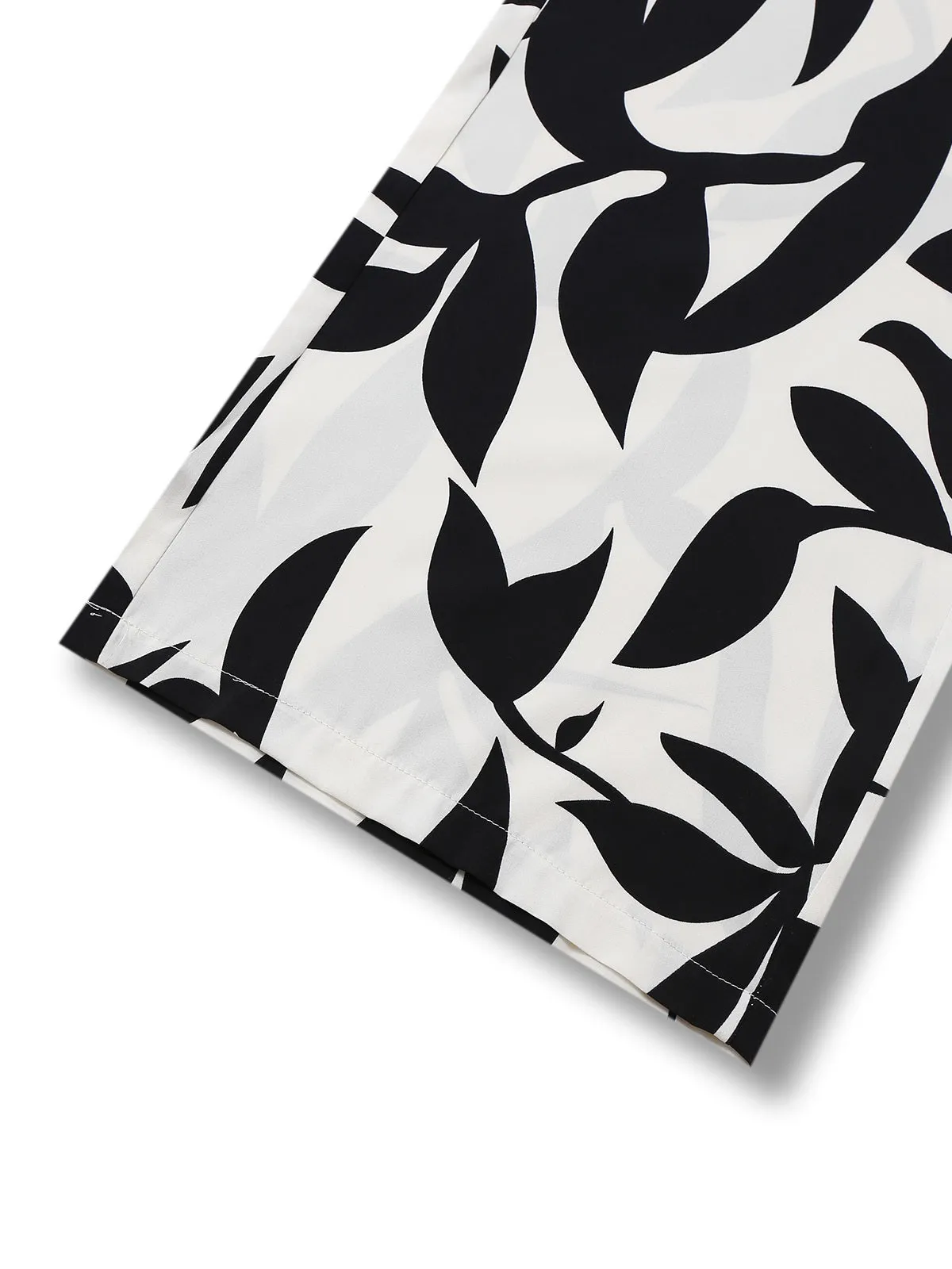 Black 1930s Leaf Silhouette Spaghetti Strap Jumpsuit sold by Retro Stage product image thumbnail 4